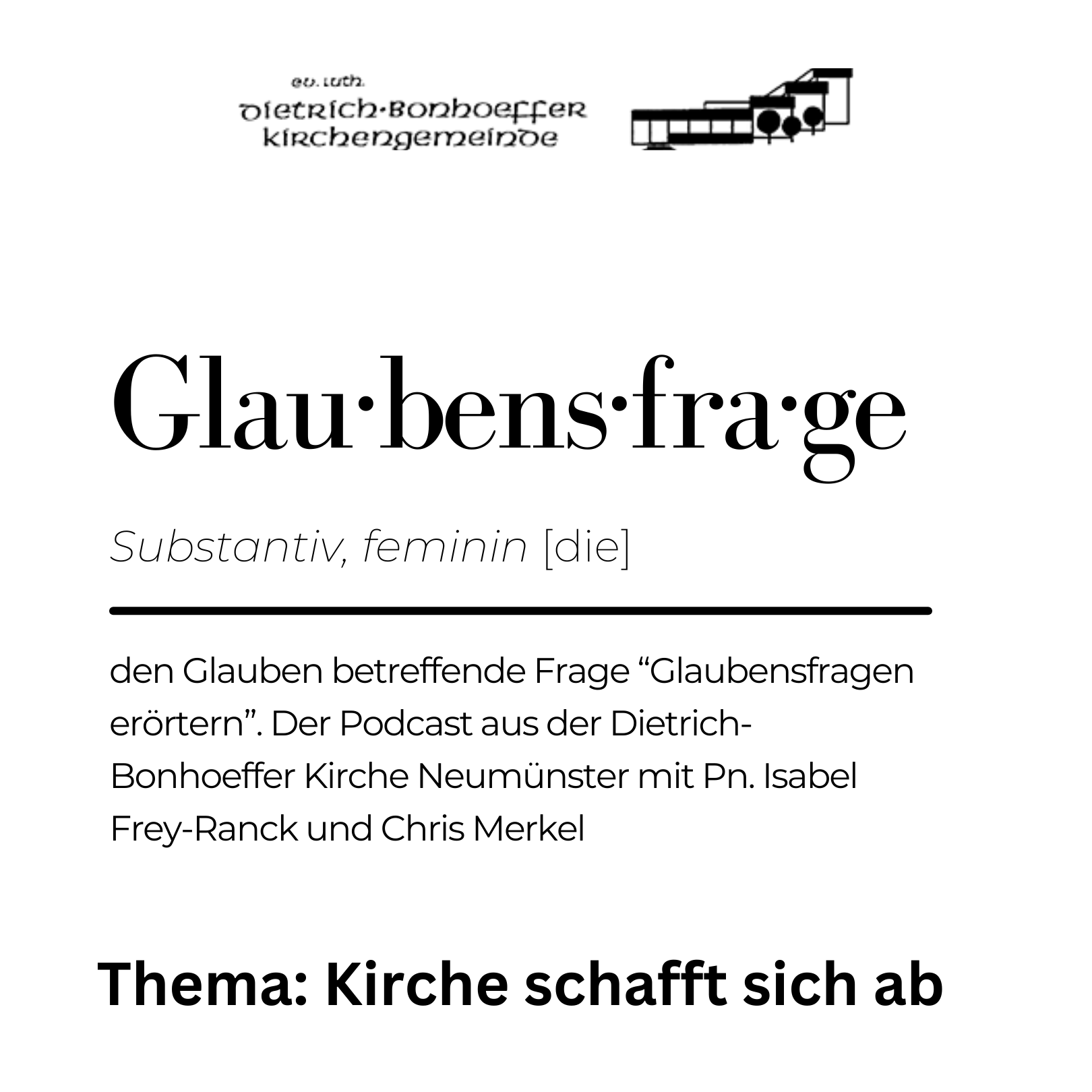 Glaubensfrage
