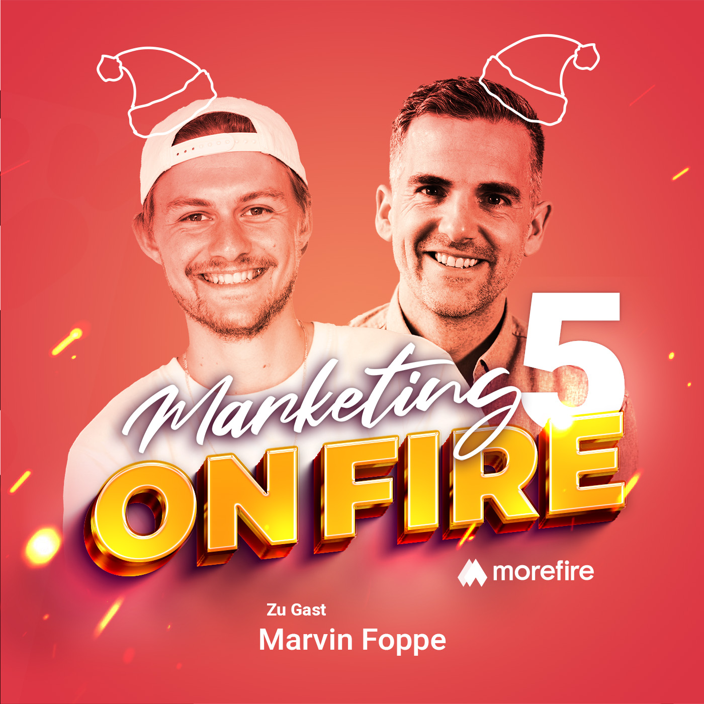 #5 | Lead Scoring – Cleveres System für bessere Bewertung - Marvin Foppe | Marketing on fire episode artwork