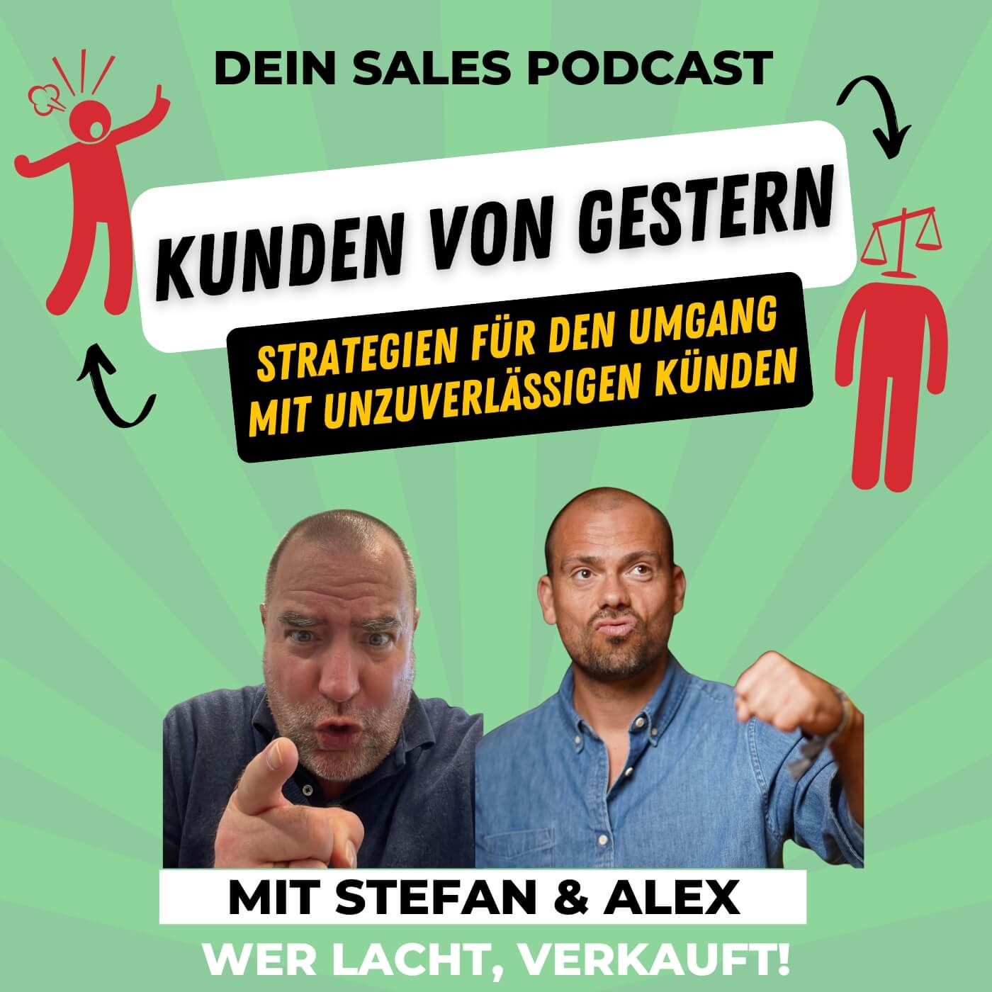 Wer lacht verkauft! Dein Sales Podcast für mehr Spaß im Verkauf.