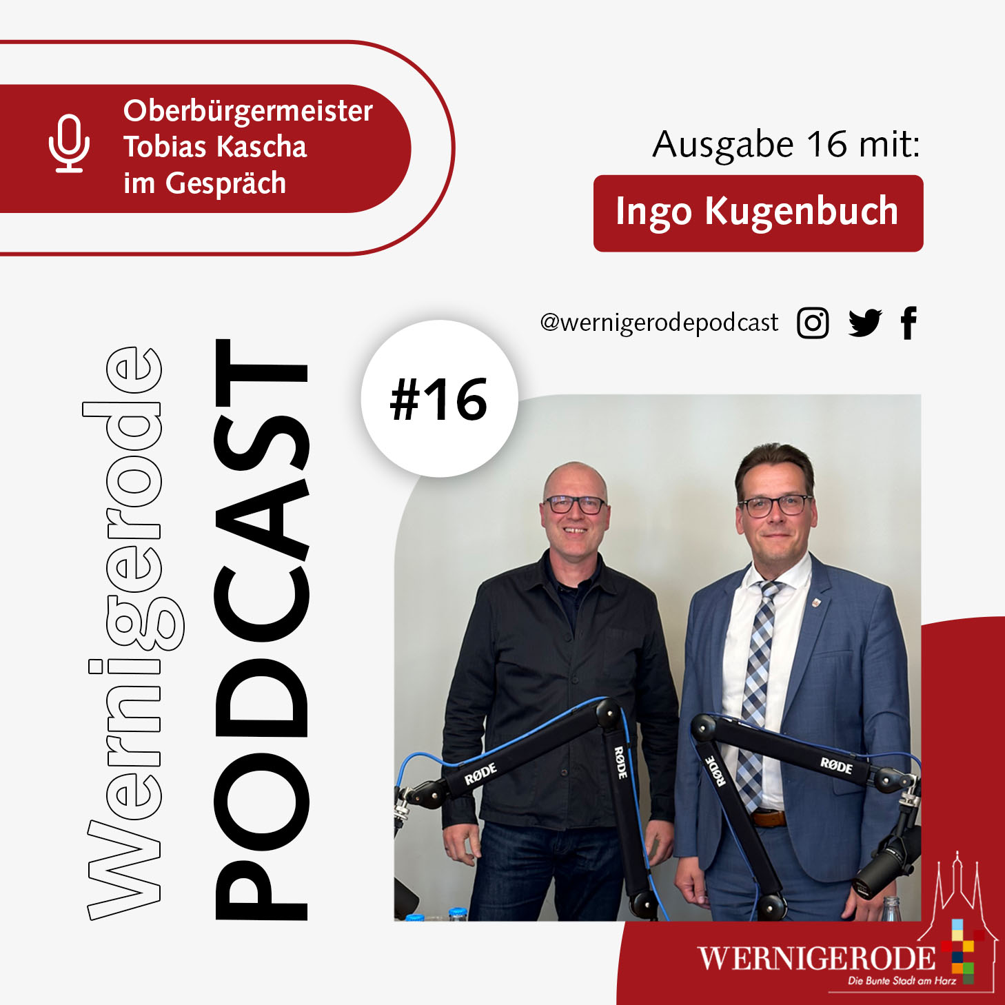 Wernigerode Podcast - Oberbürgermeister Tobias Kascha im Gespräch