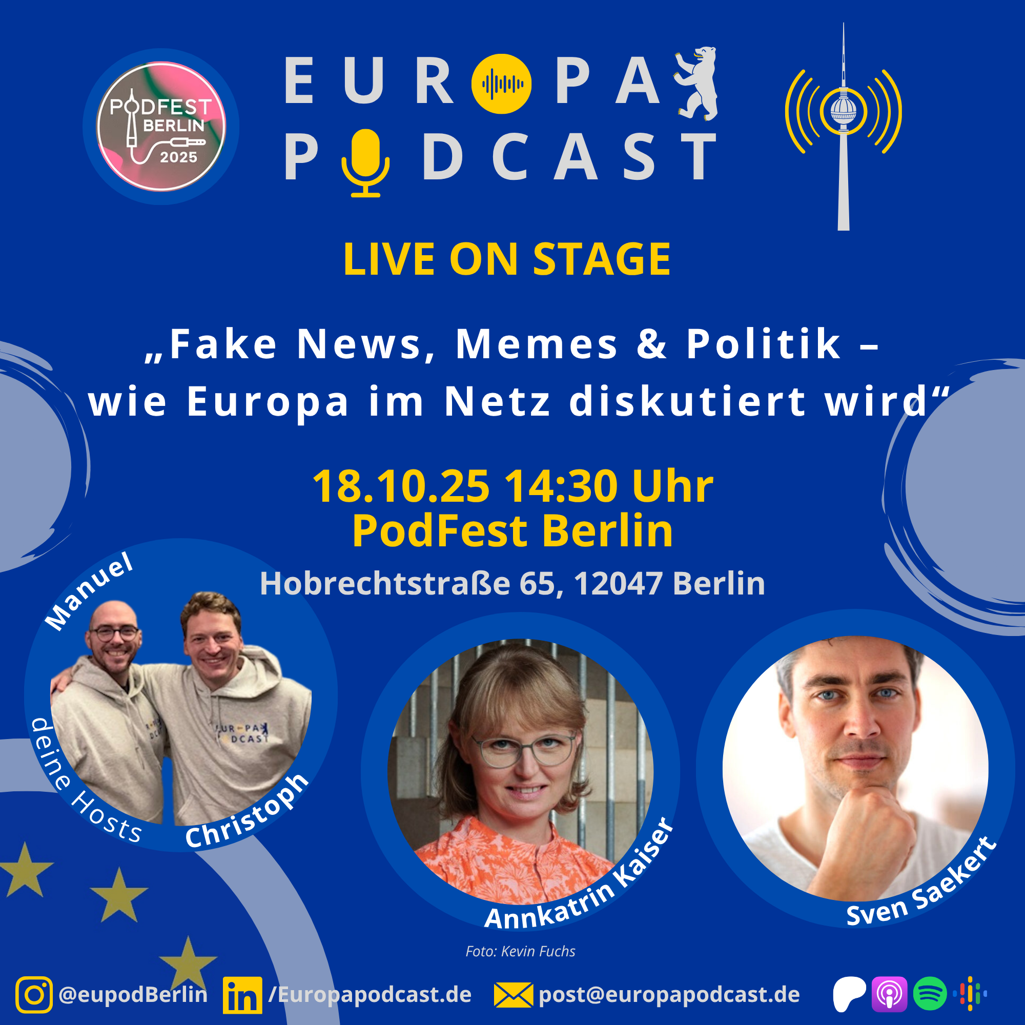 Fake News, Memes und Politik - wie Europa im Netz diskutiert wird episode artwork
