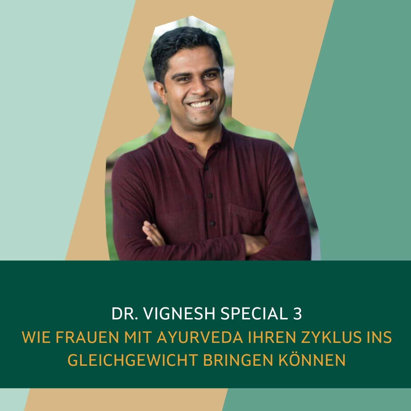 Dr. Vignesh Special 3: Wie Frauen ihren Zyklus mit Ayurveda ins Gleichgewicht bringen können episode artwork