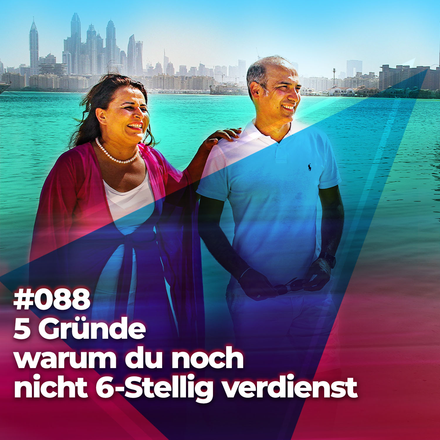#088 - 5 Gründe, warum du noch nicht 6-stellig verdienst episode artwork