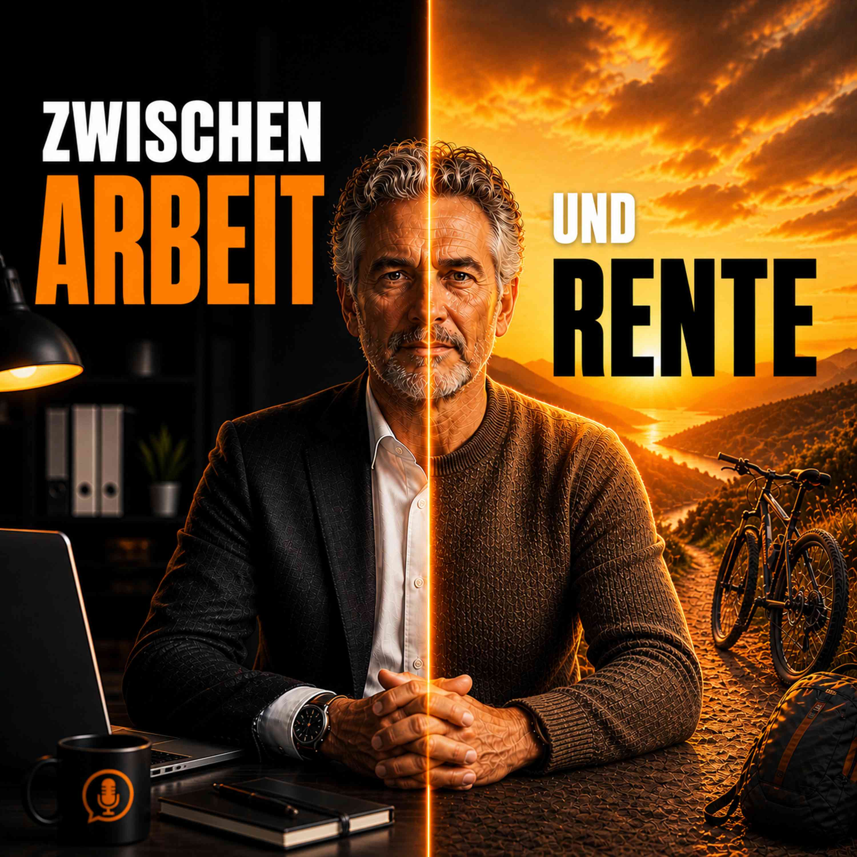 Leben zwischen Arbeit und Rente.