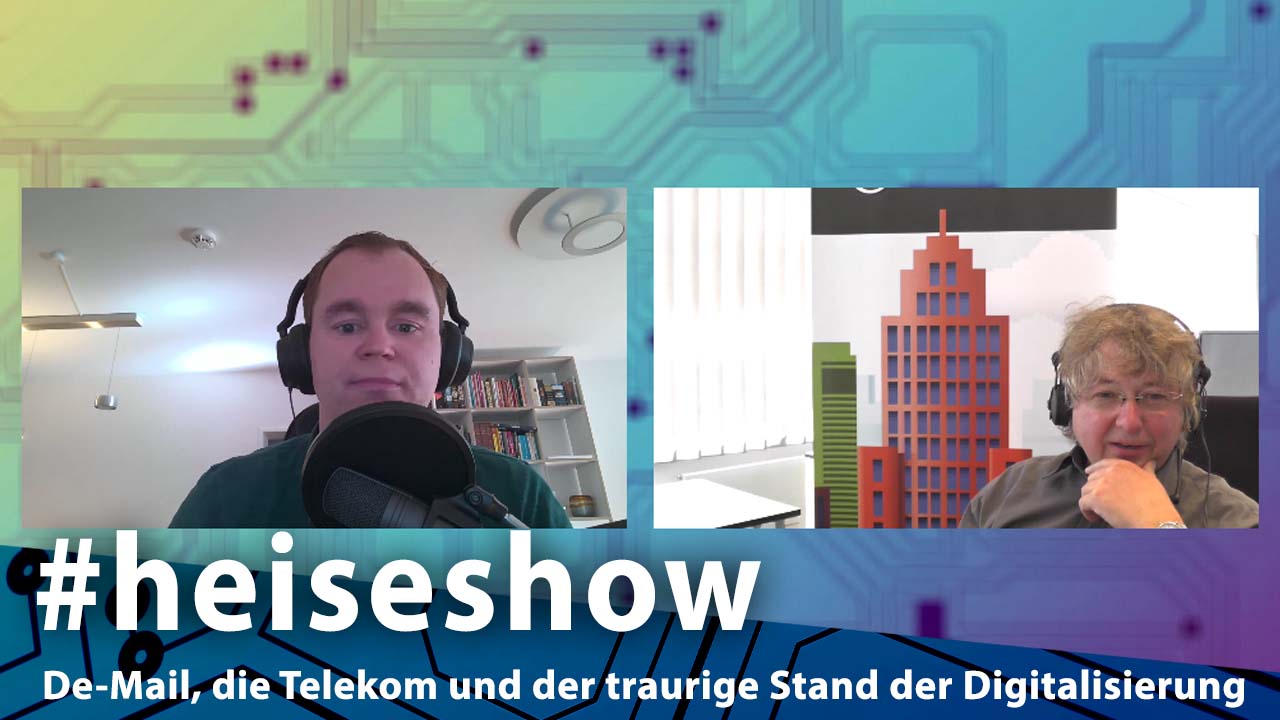 De-Mail, die Telekom und der traurige Stand der Digitalisierung | #heiseshow