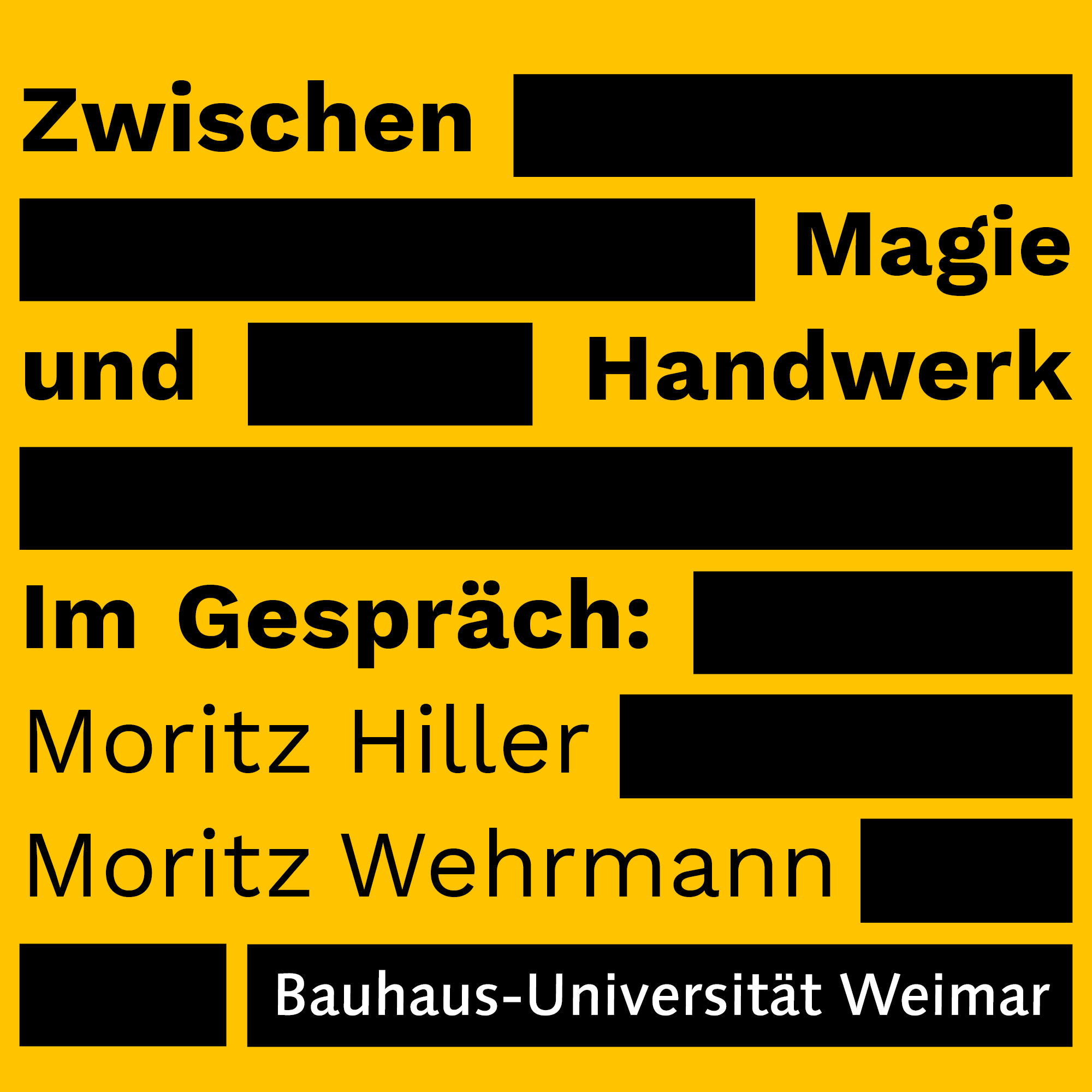 Zwischen Magie und Handwerk