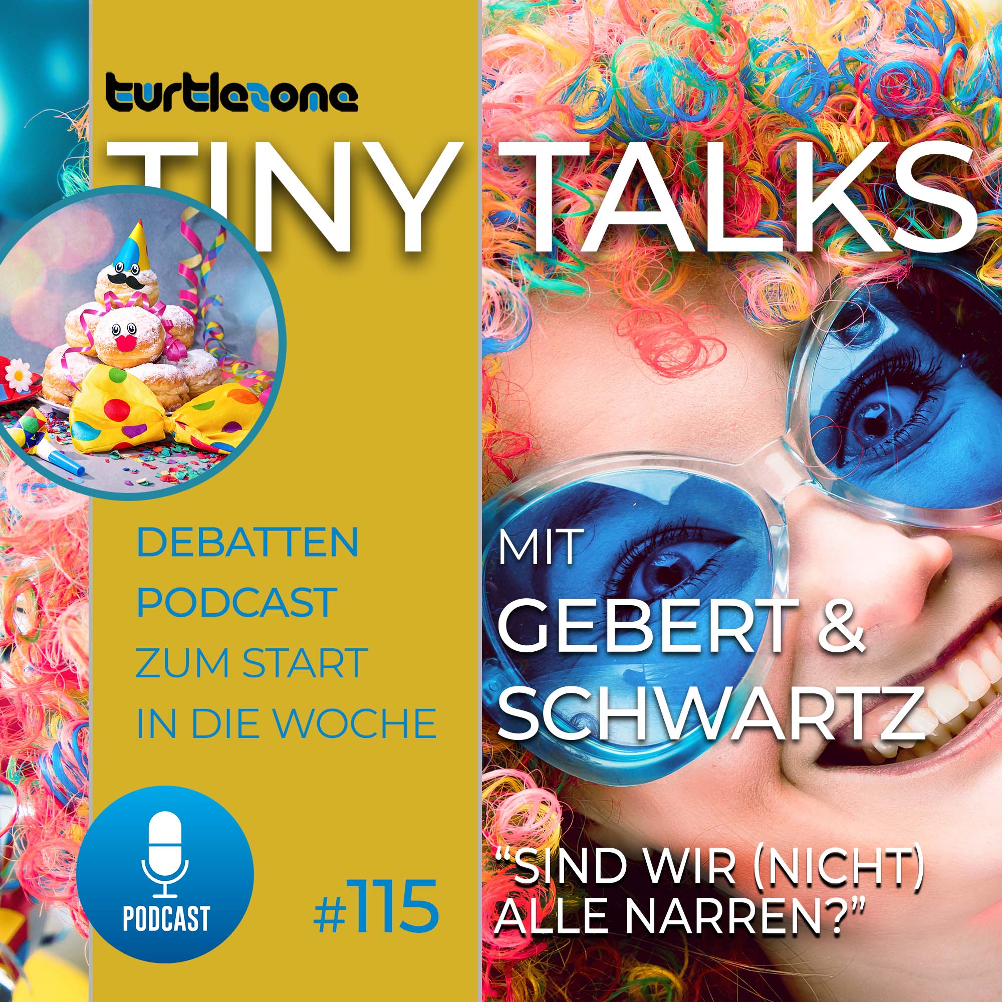 Turtlezone Tiny Talks - Der Debatten-Podcast mit Gebert und Schwartz