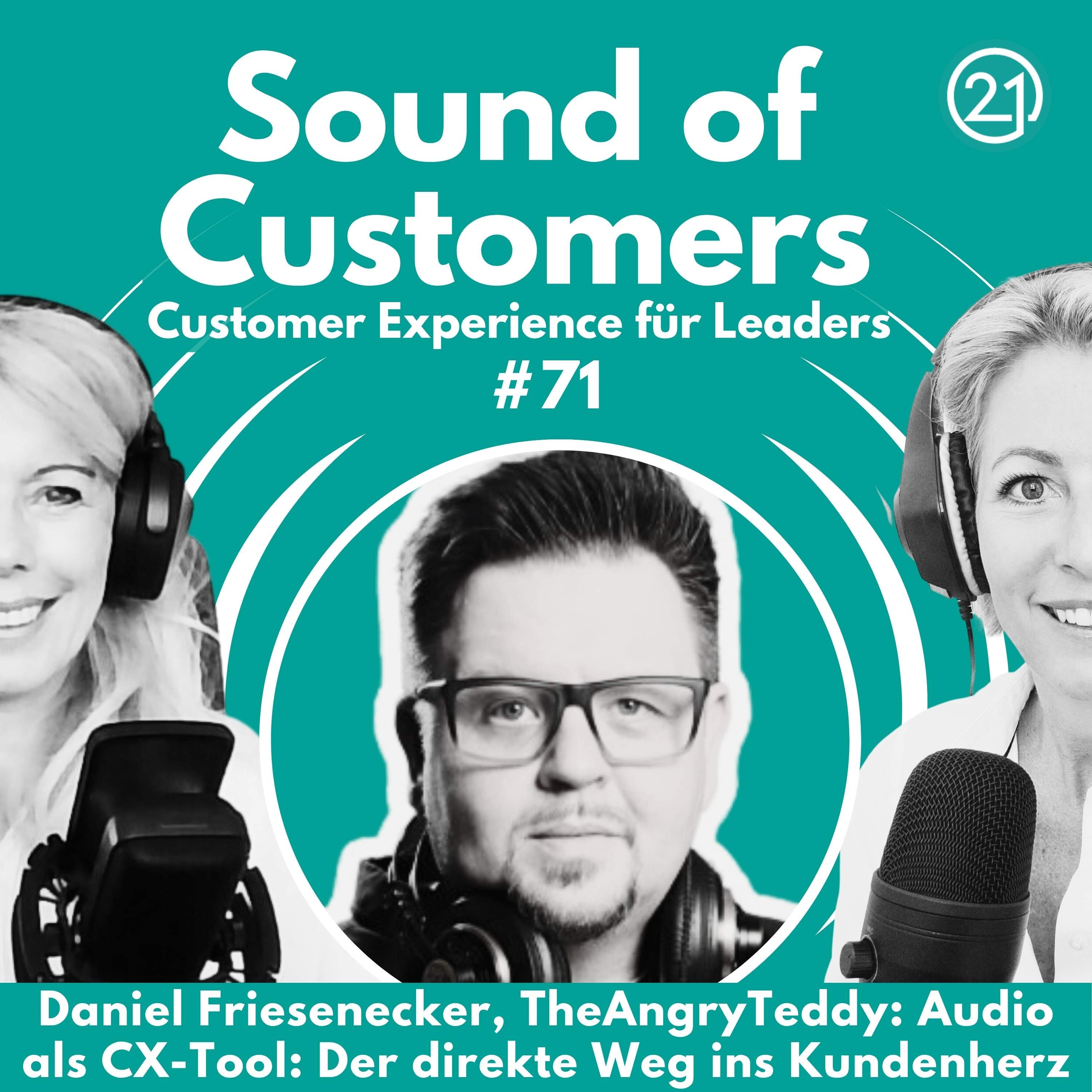 Die unterschätzte Kraft von Audio in der Customer Experience Ein Gespräch mit Daniel Friesenecker, strategischer Podcast episode artwork