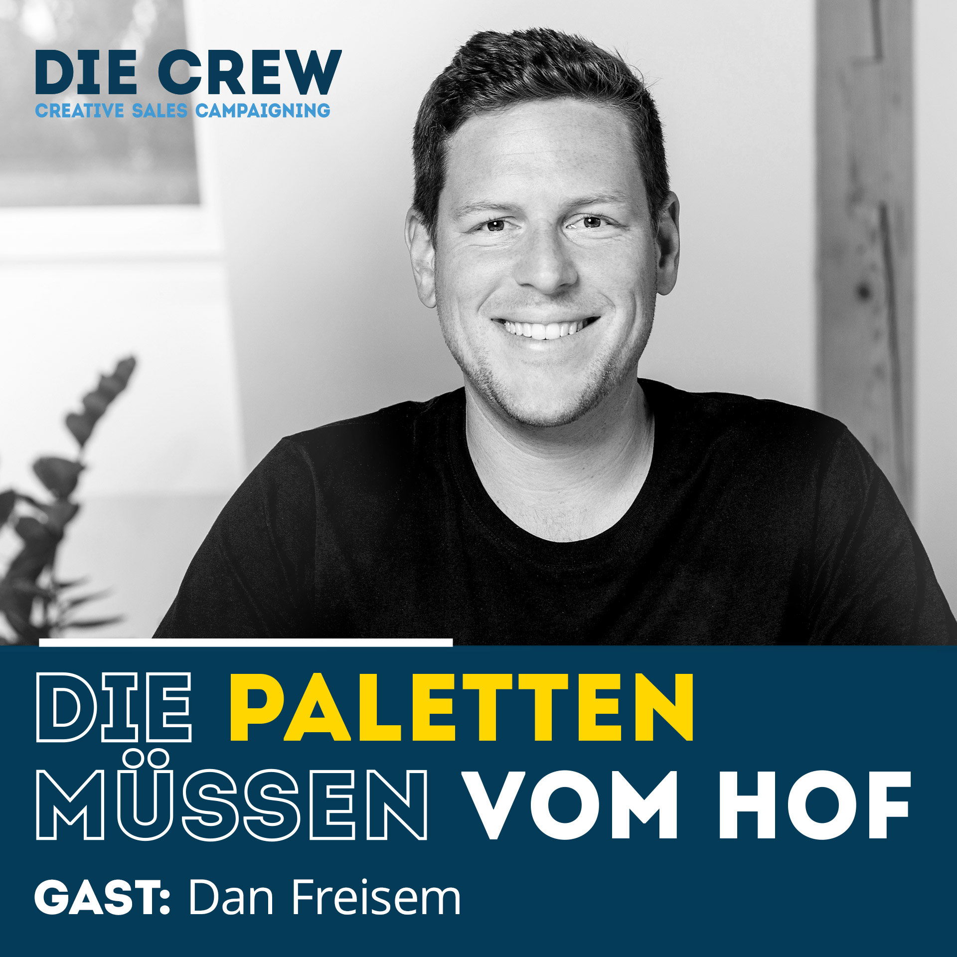 Die Paletten müssen vom Hof