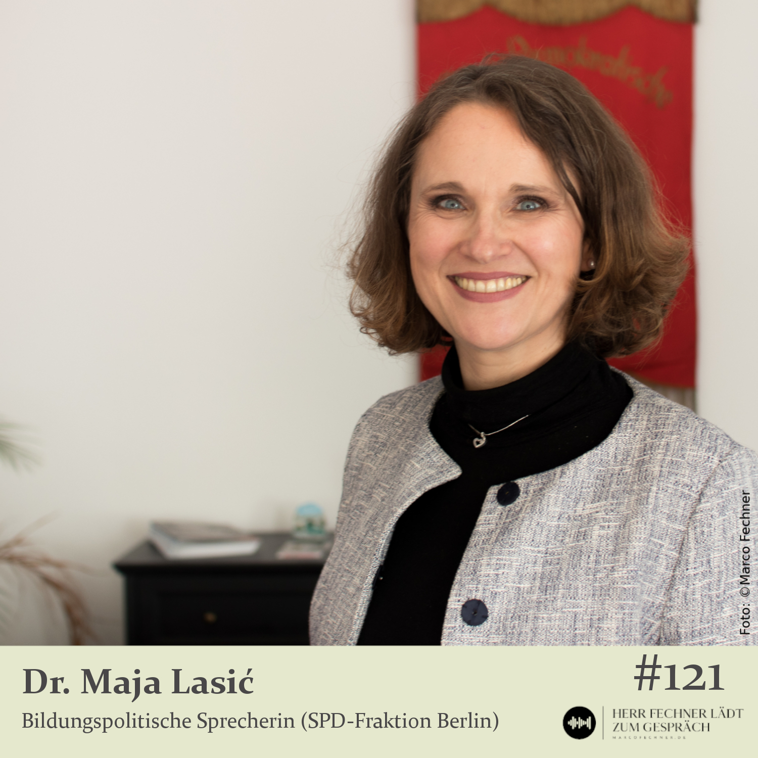 #121 Dr. Maja Lasic, Bildungspolitische Sprecherin der Berliner SPD-Fraktion