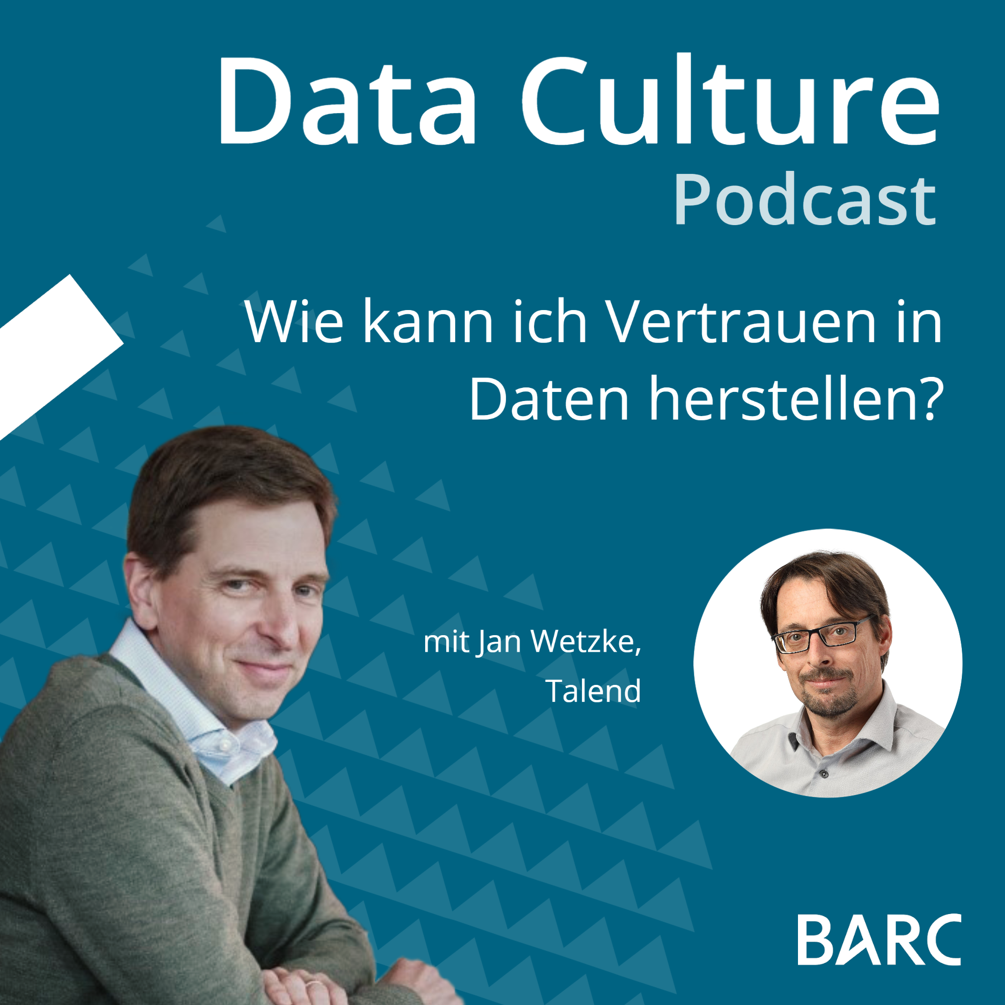 Wie kann ich Vertrauen in Daten herstellen? mit Jan Wetzke, Talend