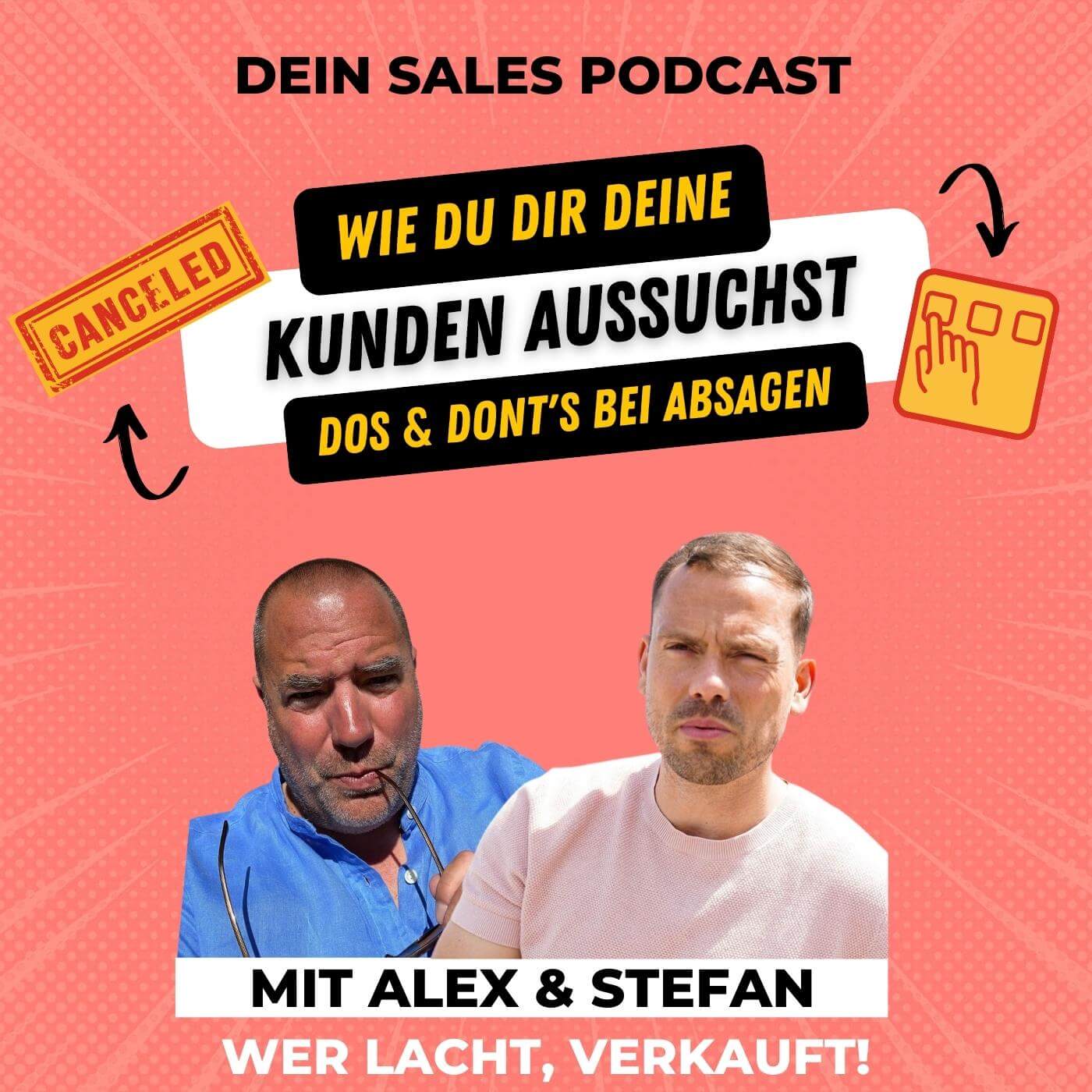 Wer lacht verkauft! Dein Sales Podcast für mehr Spaß im Verkauf.
