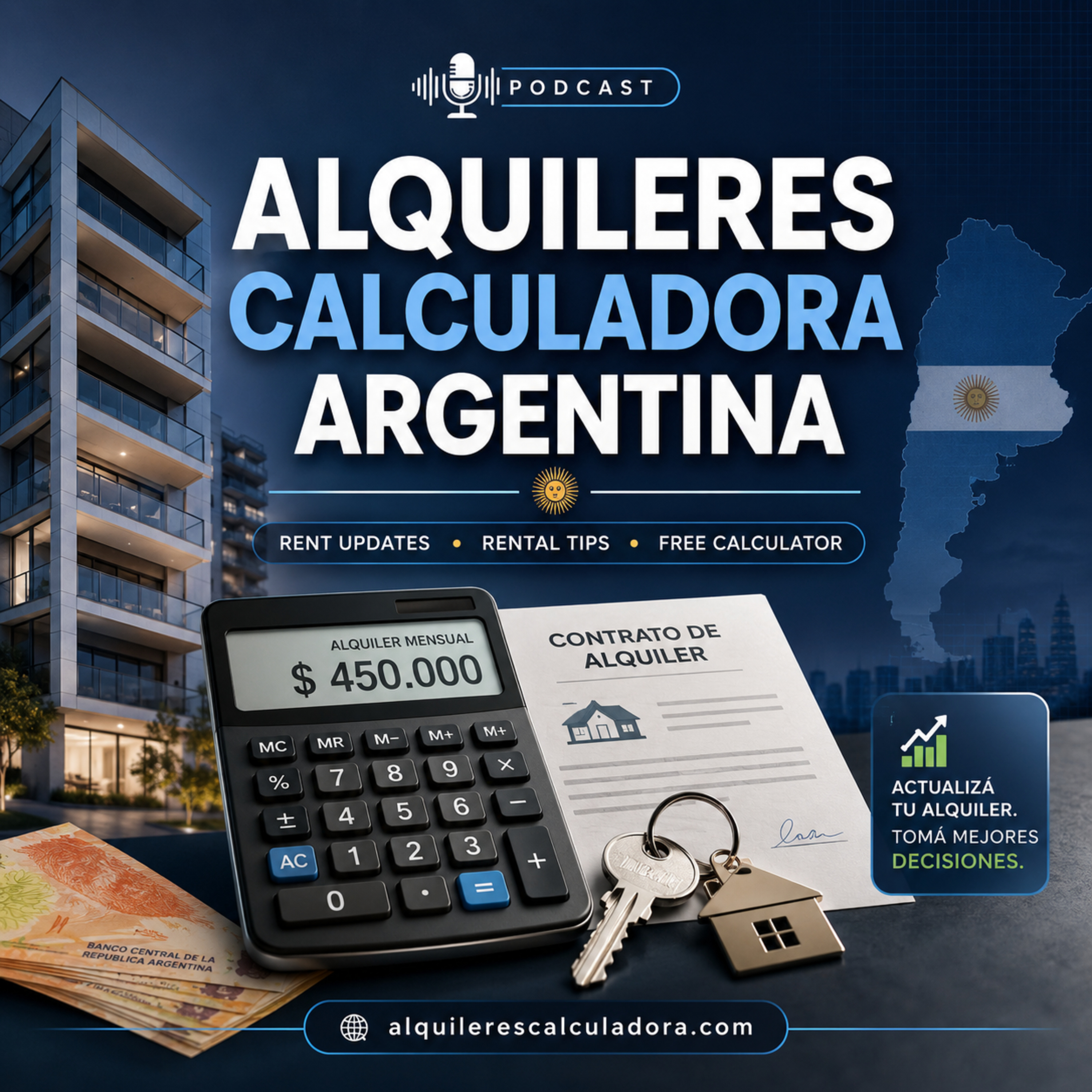 Calculadora de Alquiler Argentina: Cómo Revisar tu Aumento de Alquiler episode artwork