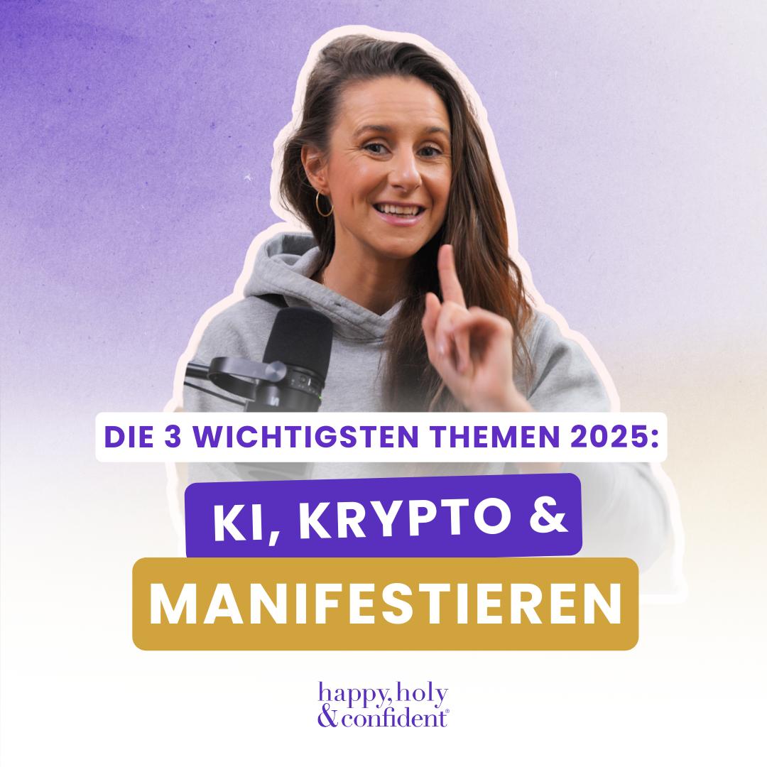 Die 3 wichtigsten Themen 2025: Was du über KI, Krypto und Manifestieren wissen musst episode artwork