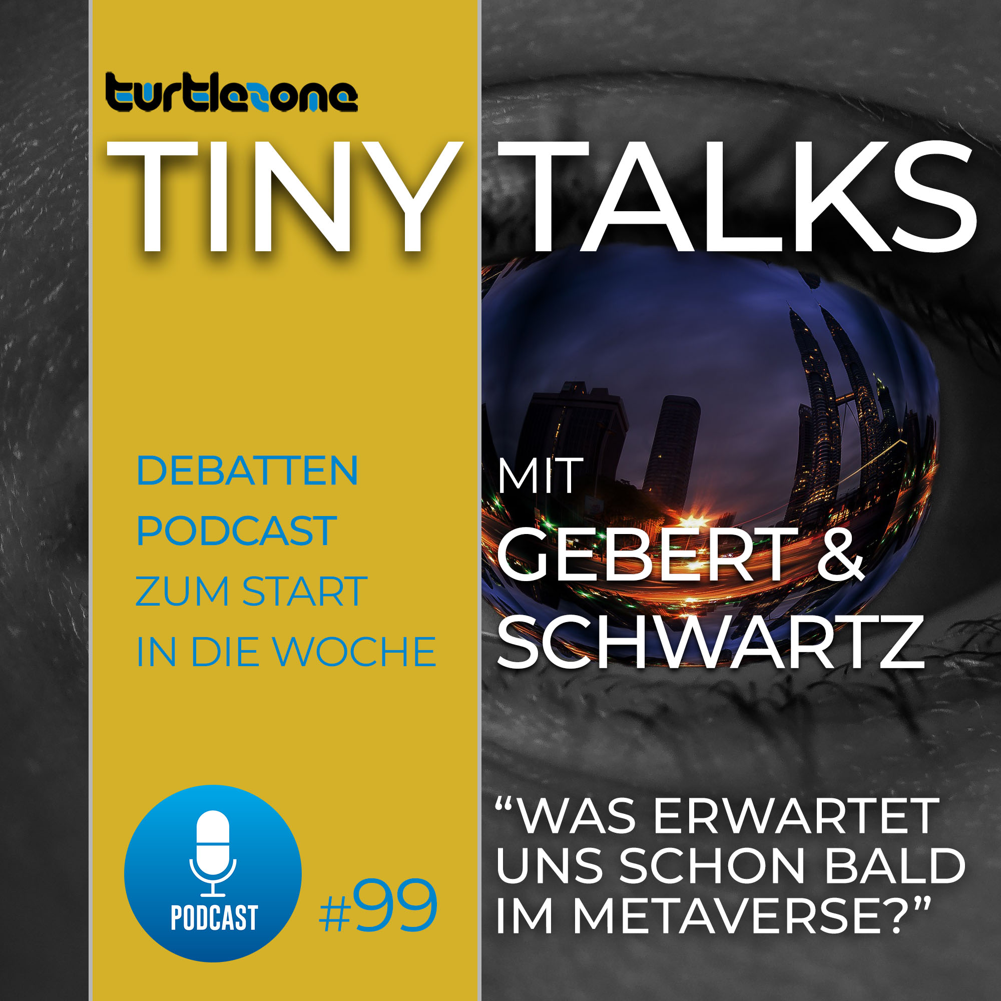 Turtlezone Tiny Talks - Der Debatten-Podcast mit Gebert und Schwartz