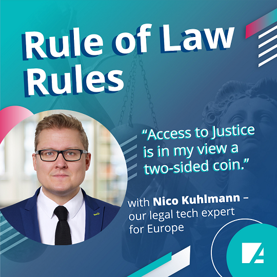 Rule of Law Rules - new podcast on rule of law in the age of digitalization