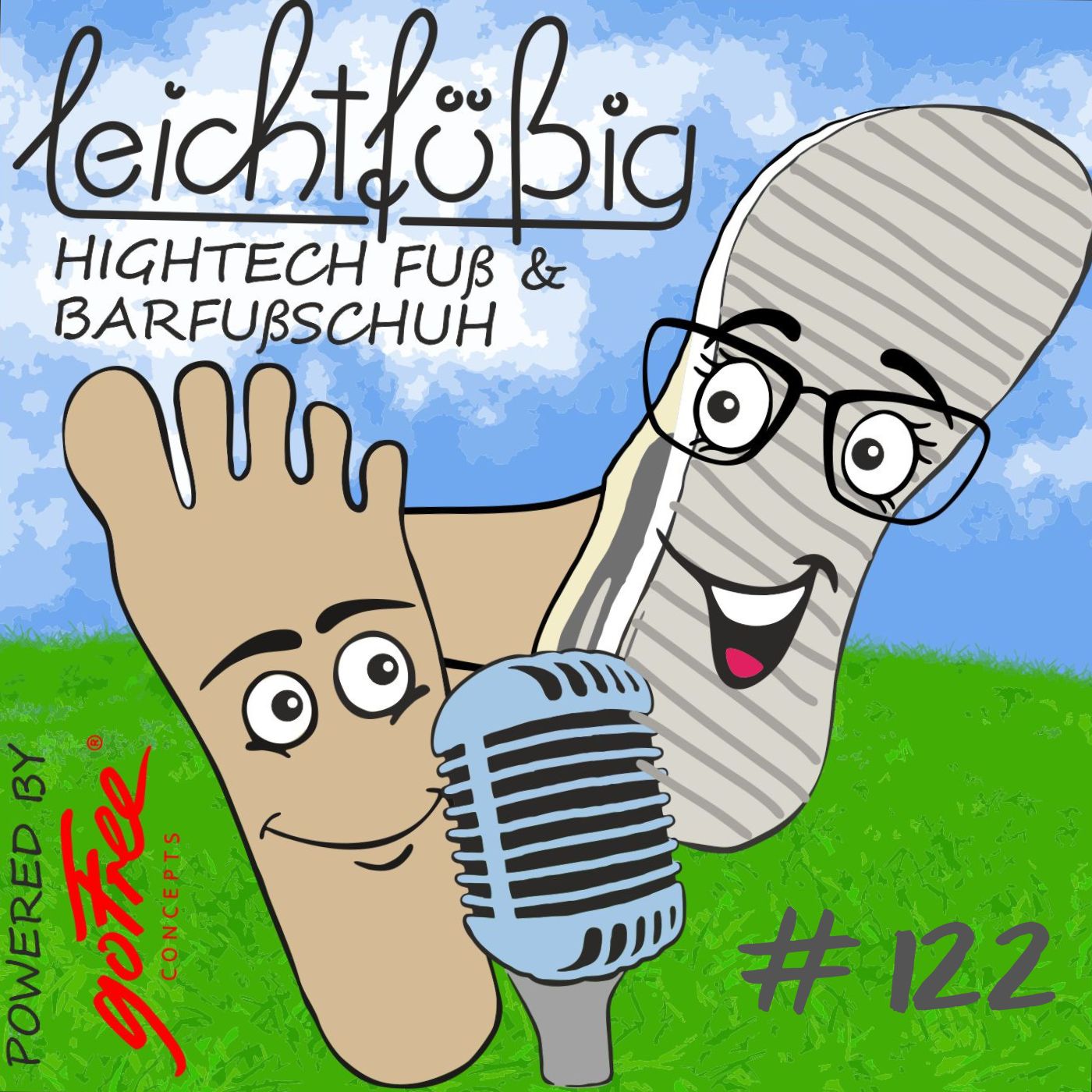 Leichtfüßig - Hightech Fuß und Barfußschuh