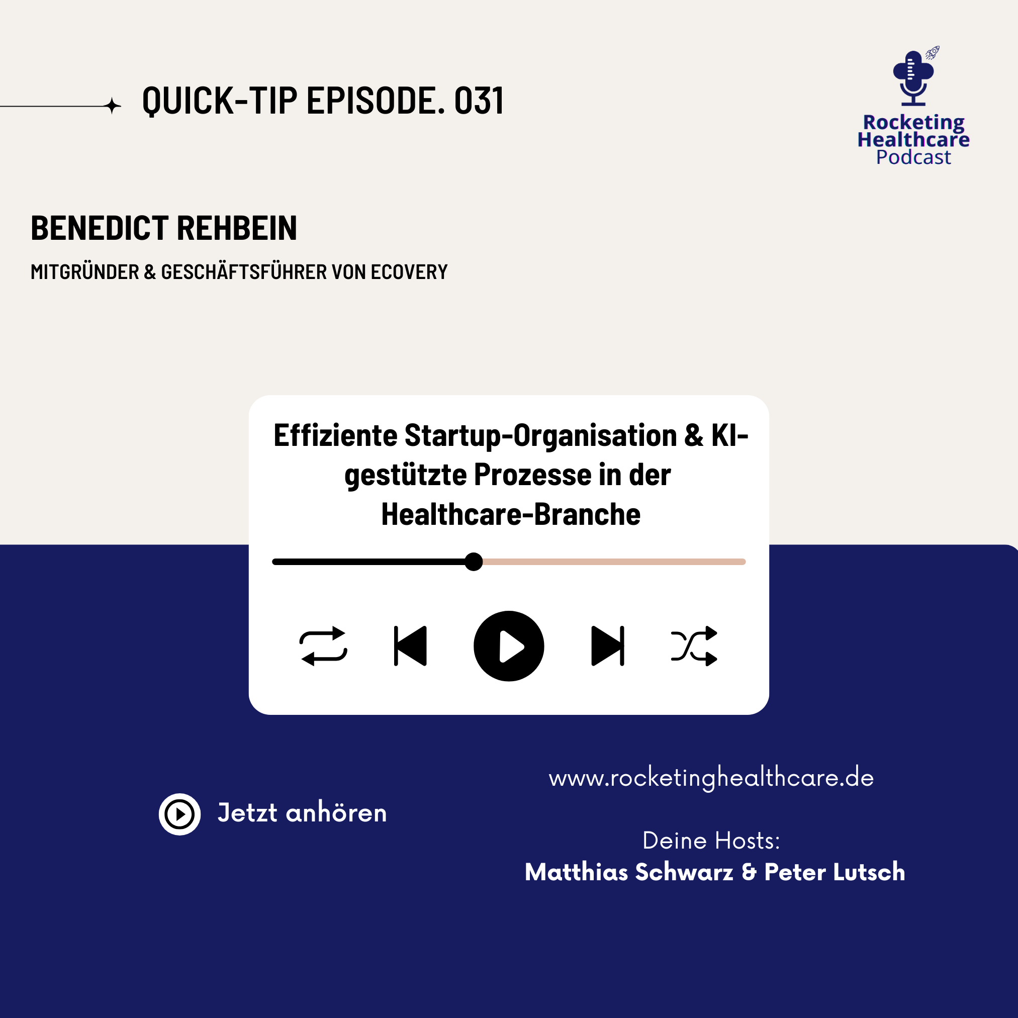 Rocketing Healthcare: Startups & Innovationen im Gesundheitswesen