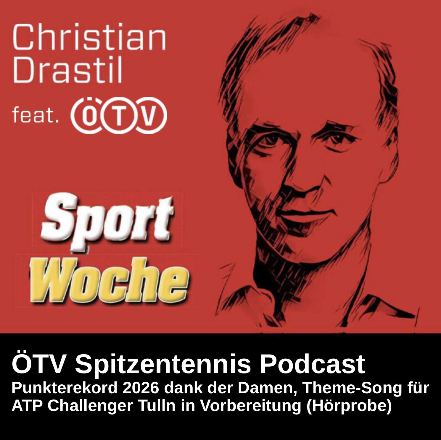 SportWoche ÖTV-Spitzentennis Podcast: Punkterekord 2026 dank der Damen, Theme-Song für ATP Challenger Tulln in Vorbereitung (Hörprobe)