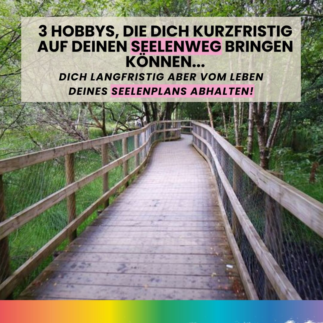 #94 3 Hobbys, die dich kurzfristig auf deinen Seelenweg bringen können... episode artwork