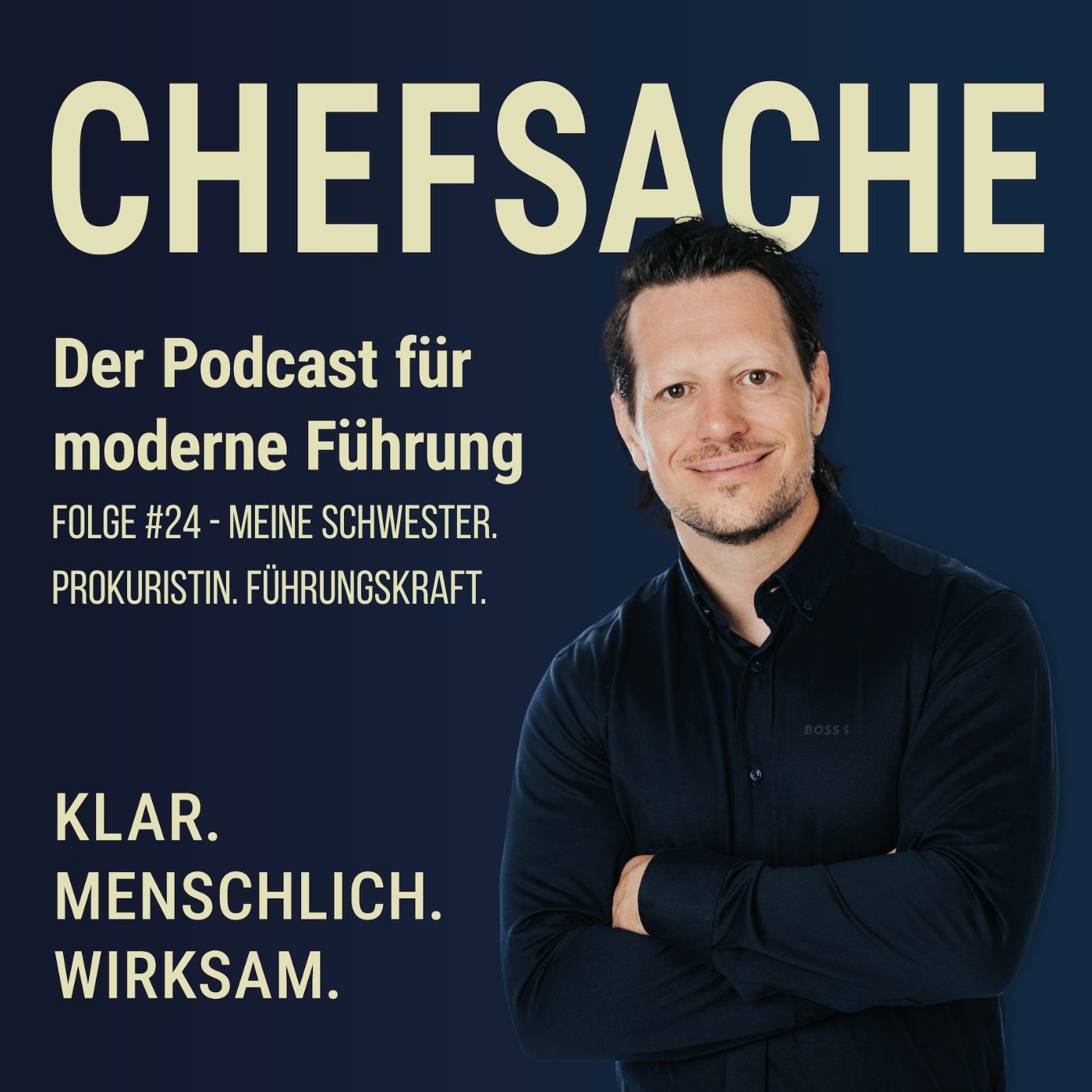 Chefsache - der Podcast #24 - Meine Schwester. Prokuristin. Führungskraft. Chefsache - der Podcast #24 - Meine Schwester. Prokuristin. Führungskraft.