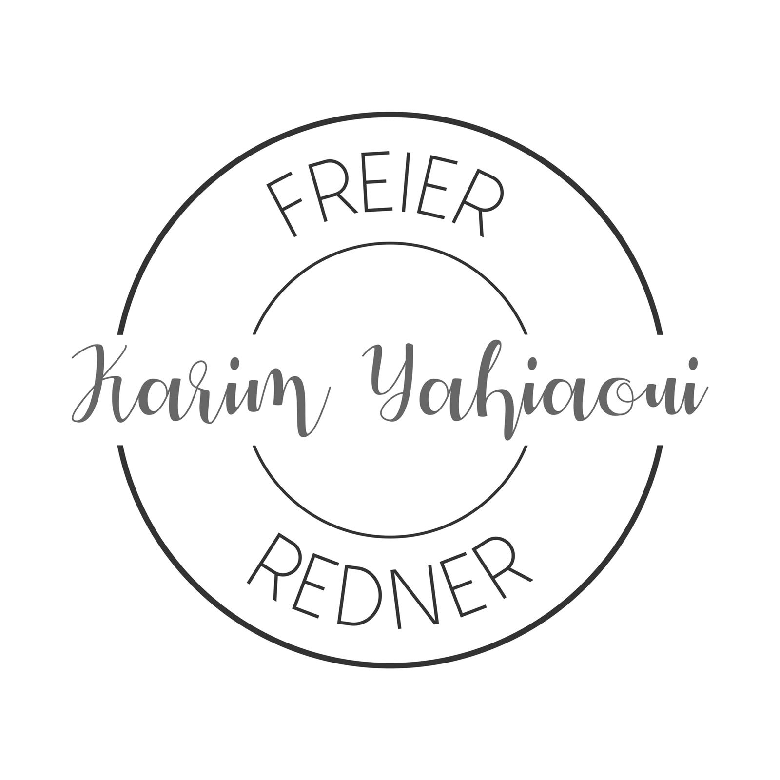 Freier Redner Karim Yahiaoui \