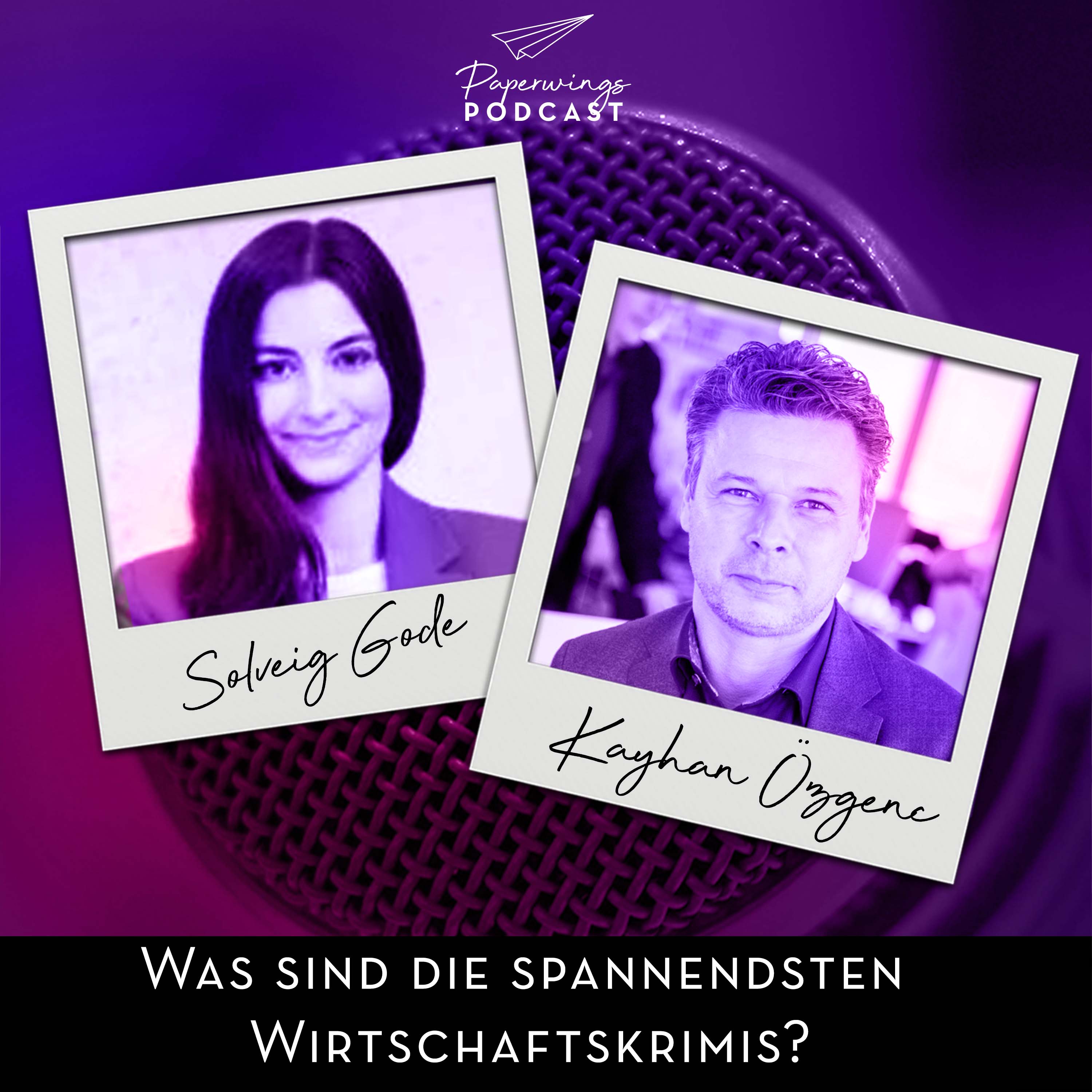 cover of episode #95 Was sind die spannendsten Wirtschaftskrimis - Danny Herzog- Braune im Geschräch mit Solveig Gode und Kayhan Özgenc