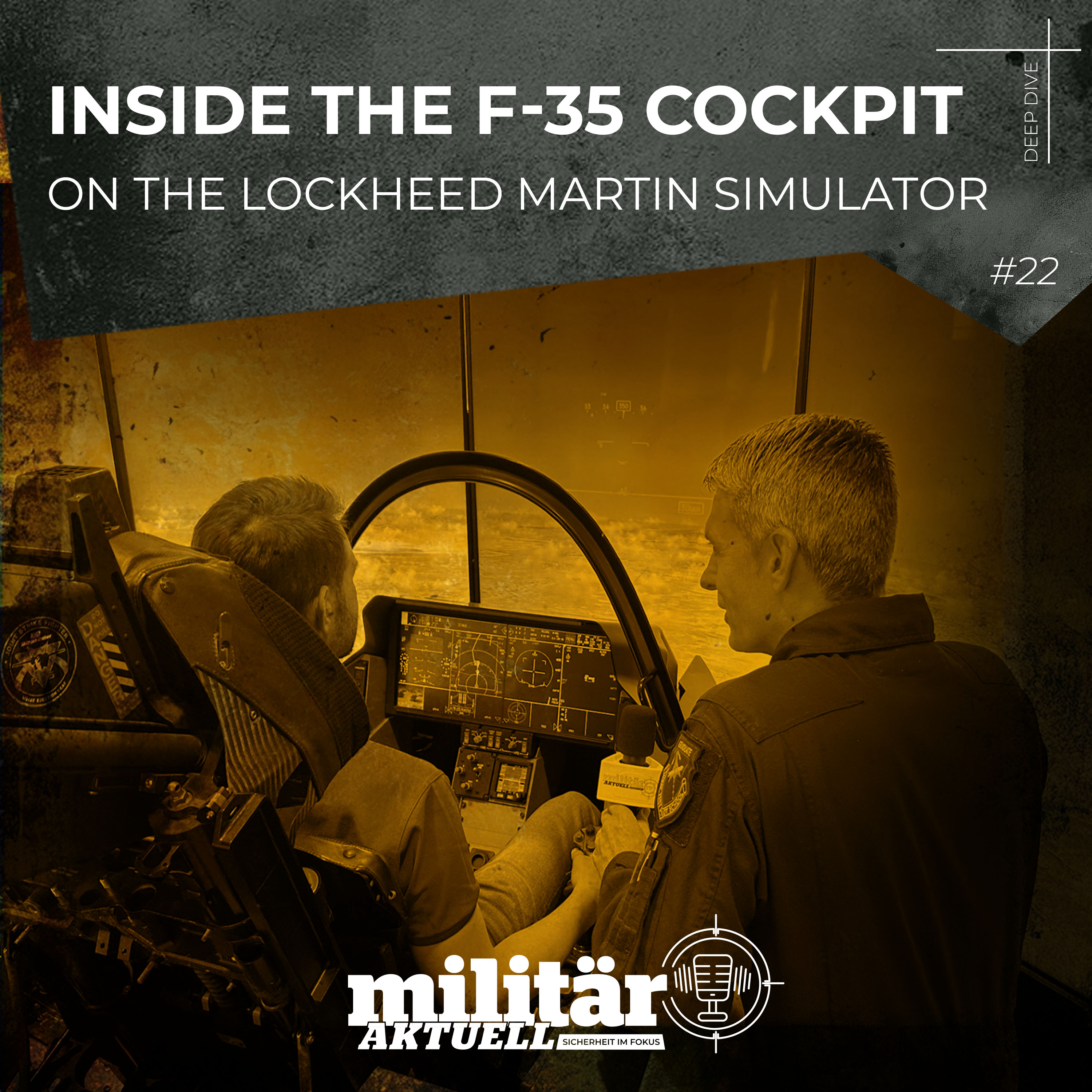 Inside the Lockheed Martin F-35 Cockpit (Deep Dive) episode artwork