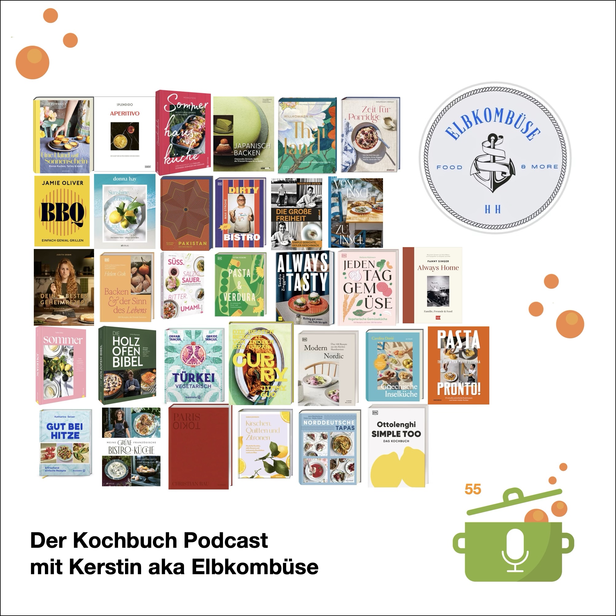 Der Kochbuch Podcast. Rund um Kochbücher und Kochen.