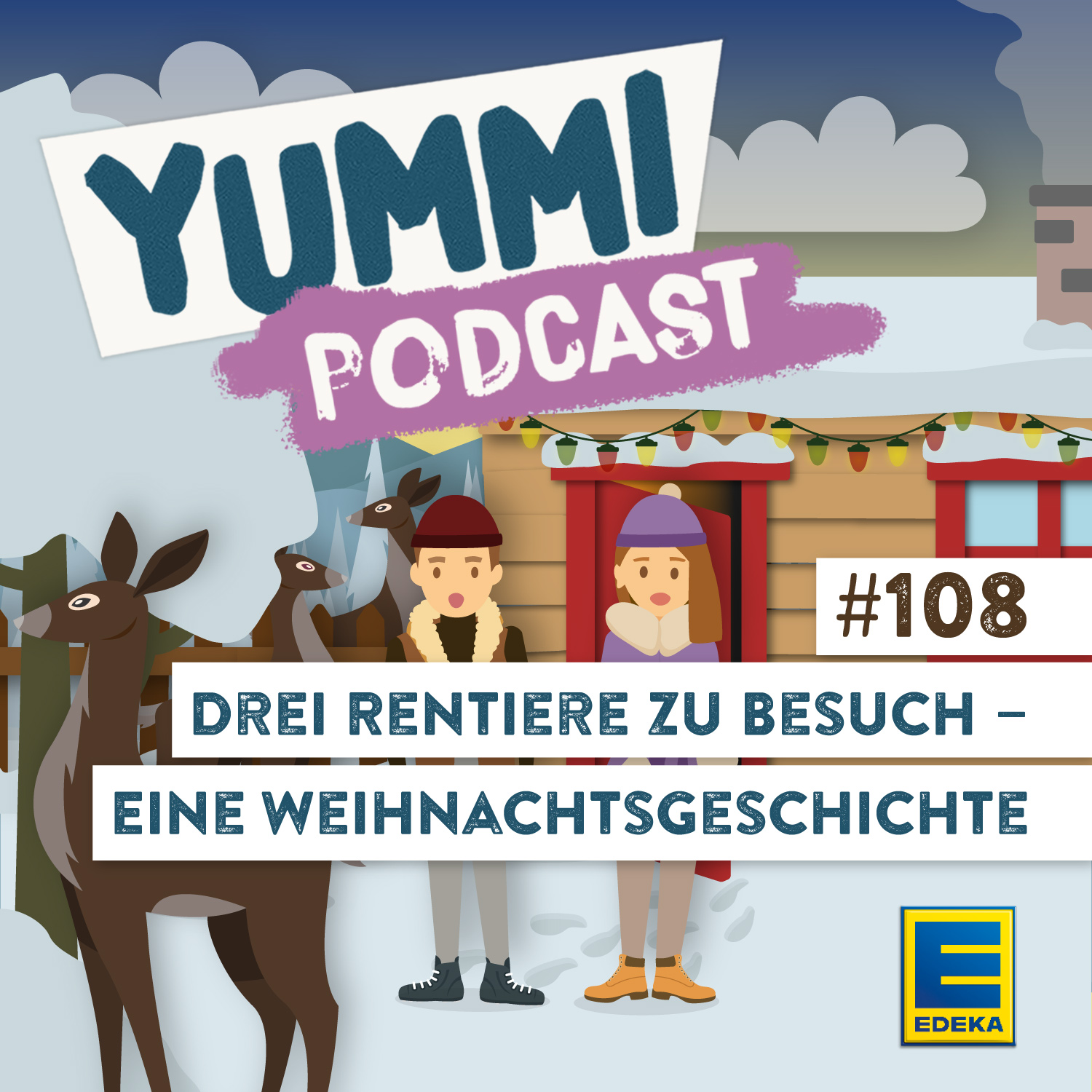 Drei Rentiere zu Besuch – Eine Weihnachtsgeschichte