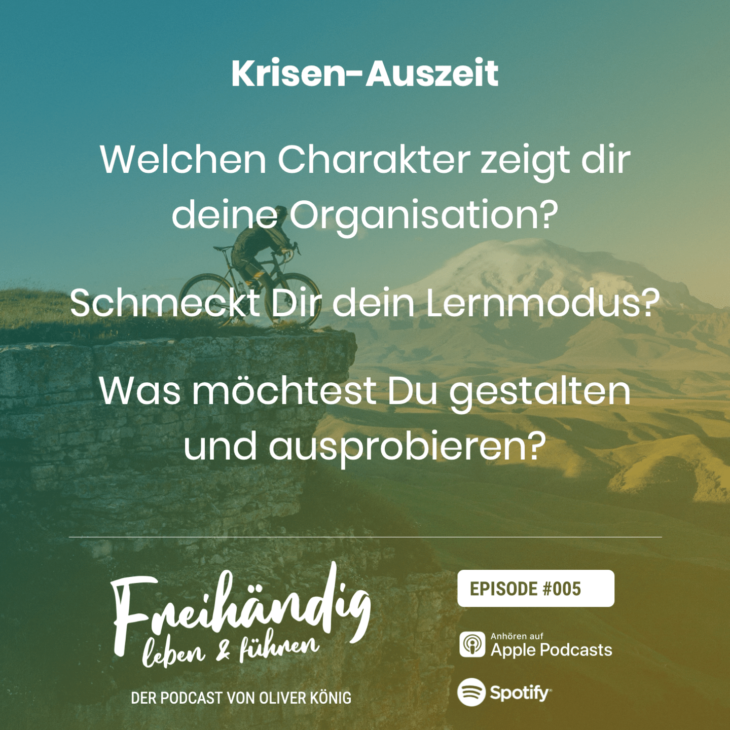 Freihändig verändern und führen