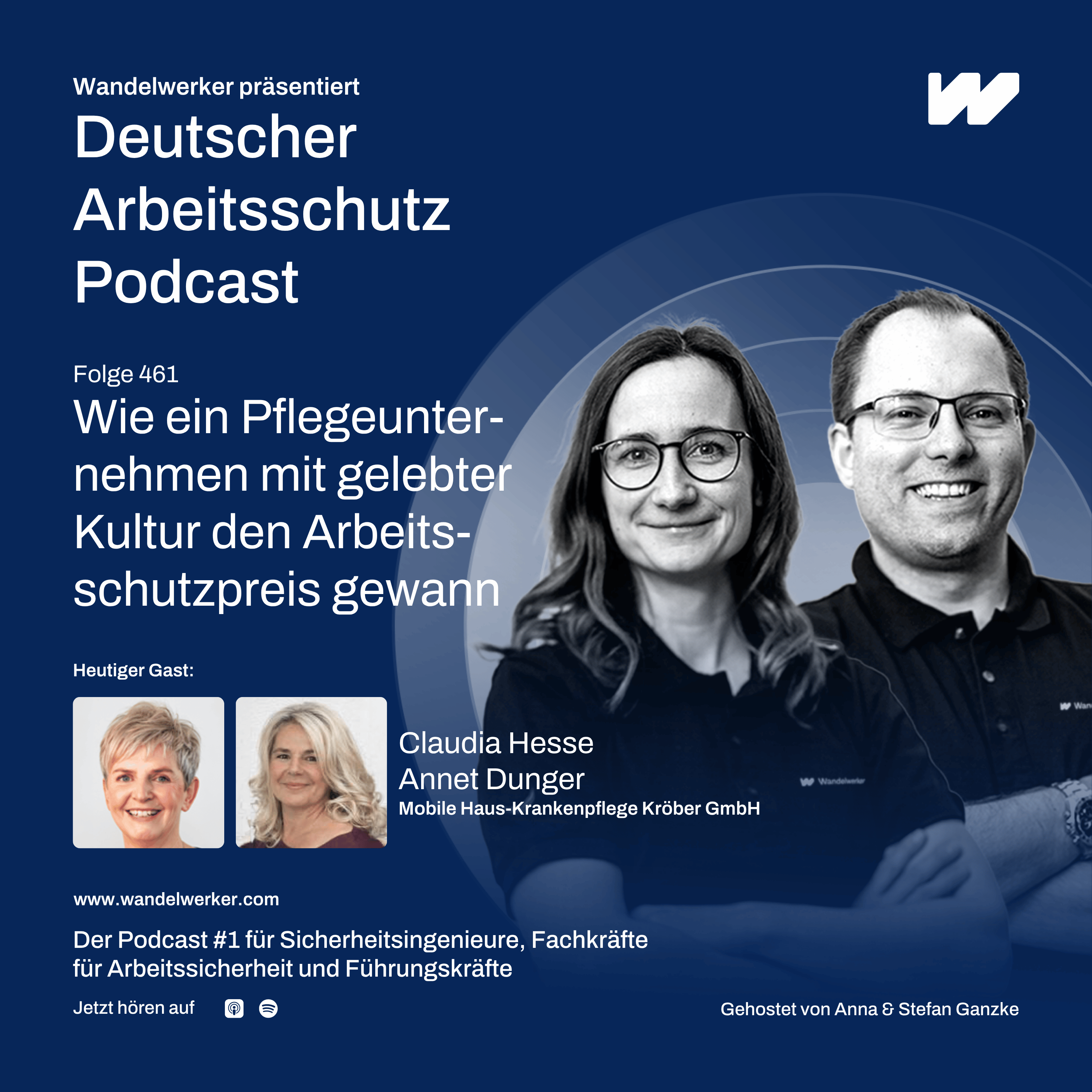 #461 Wie ein Pflegeunternehmen mit gelebter Kultur den Arbeitsschutzpreis gewann