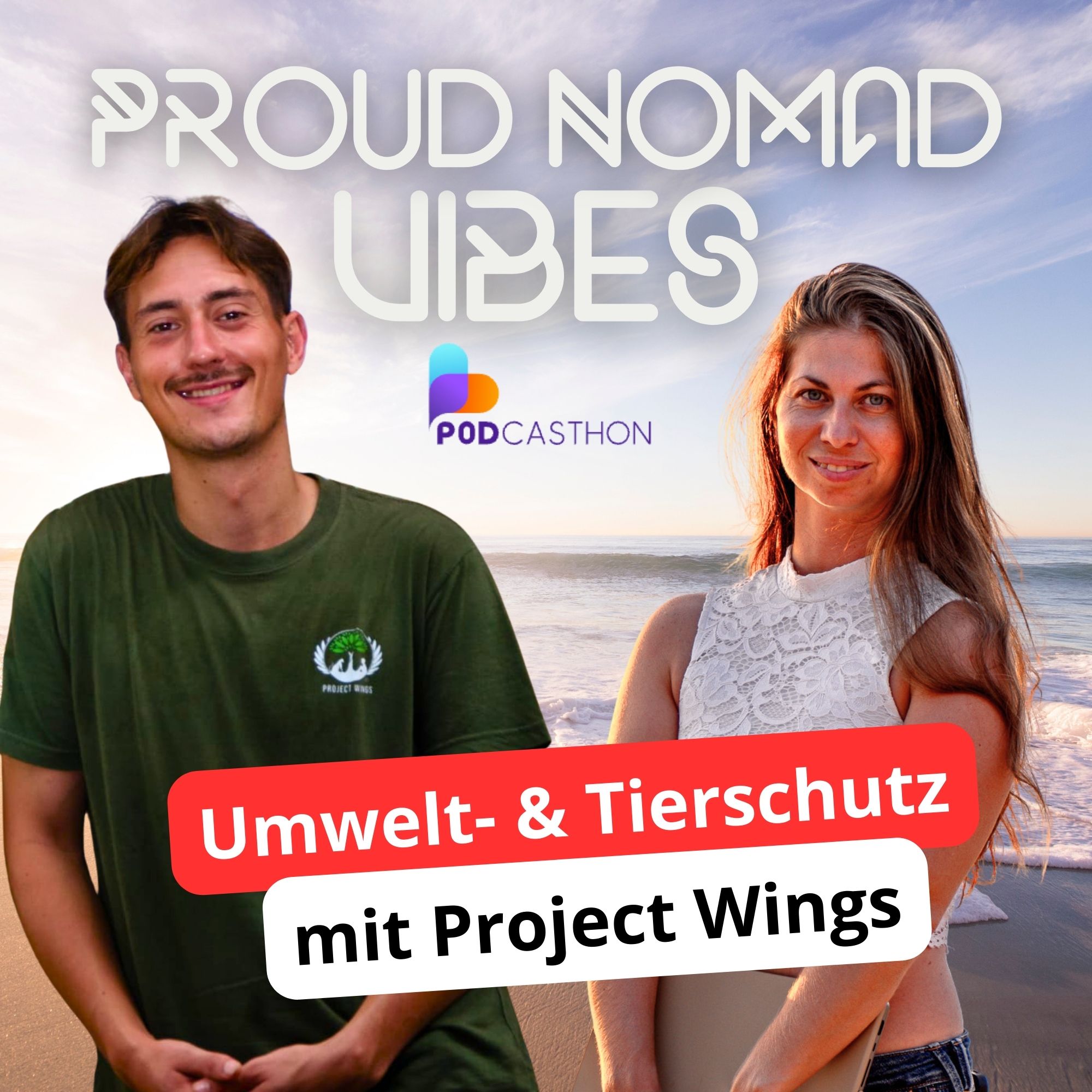 Reisen mit Sinn: Umwelt- & Tierschutz mit Project Wings | Proud Nomad Vibes #48 episode artwork