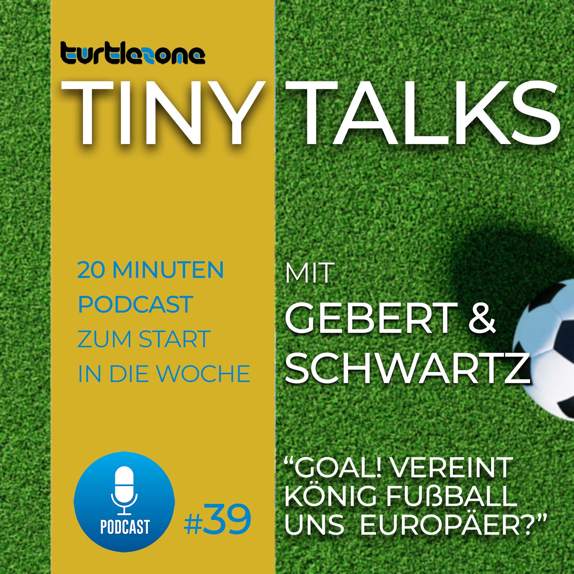 Turtlezone Tiny Talks - Der Debatten-Podcast mit Gebert und Schwartz