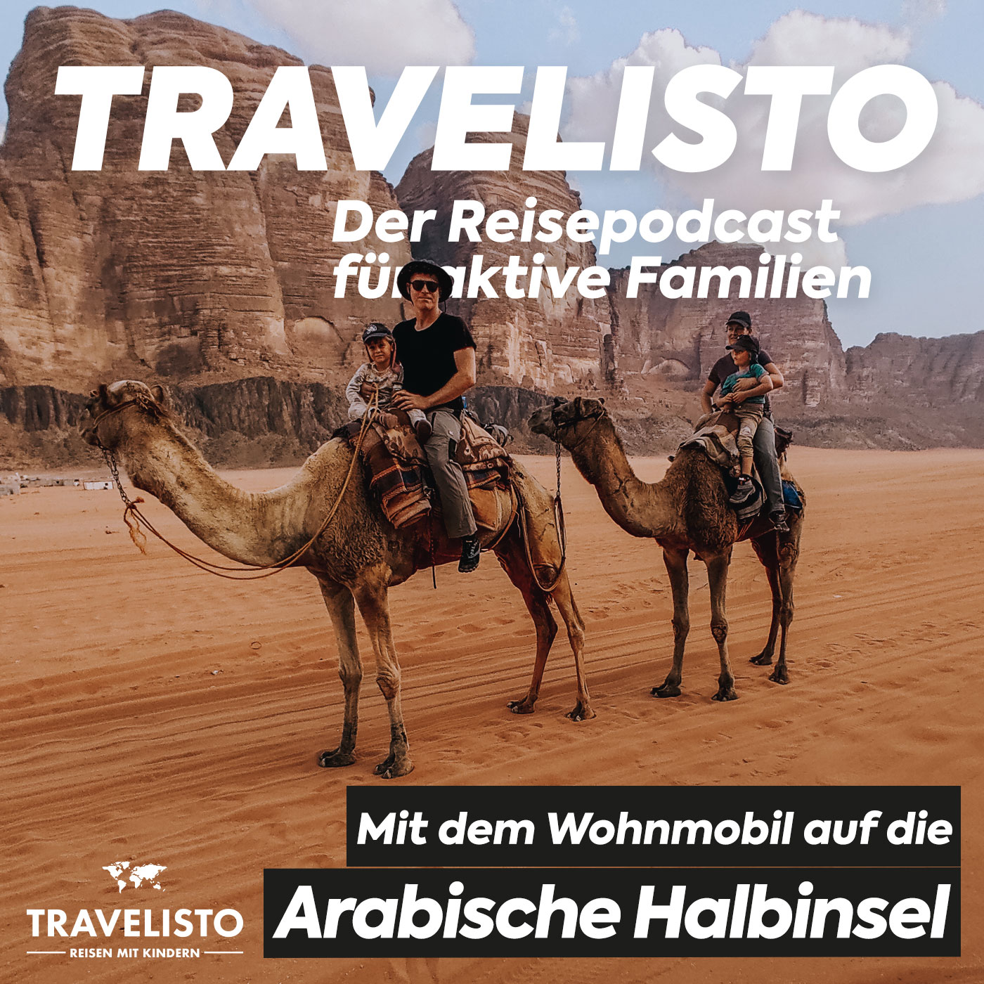 Travelisto - Der Reise-Podcast für aktive Familien - Reisen mit Kindern mit Jenny und Andi