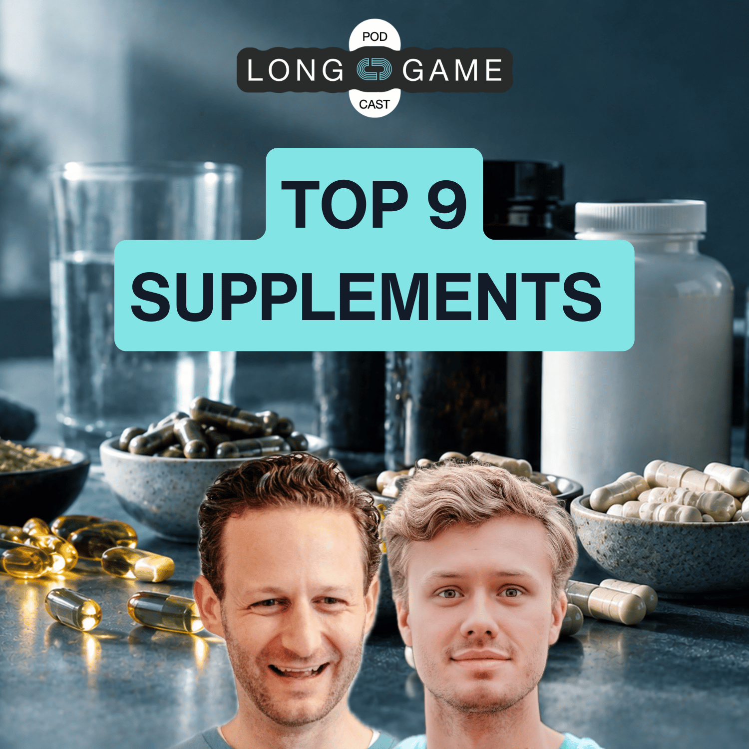#51 Die Top 9 Supplements eines Longevity-Arzt: Vitamine, Kreatin, Omega-3 u.v.m I So nimmst du sie richtig episode artwork