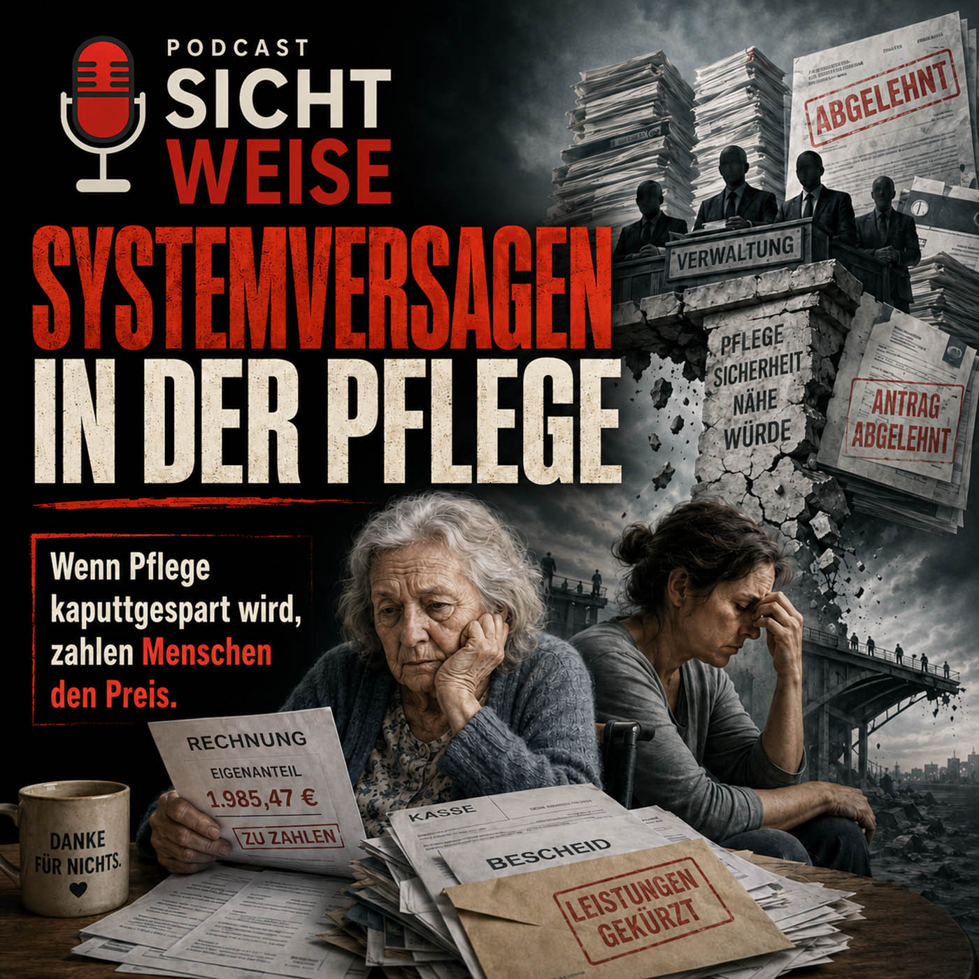 Systemversagen in der Pflege – Wenn ein Land seine Alten hängen lässt - Sicht Weise von und mit Anette Pelzer episode artwork