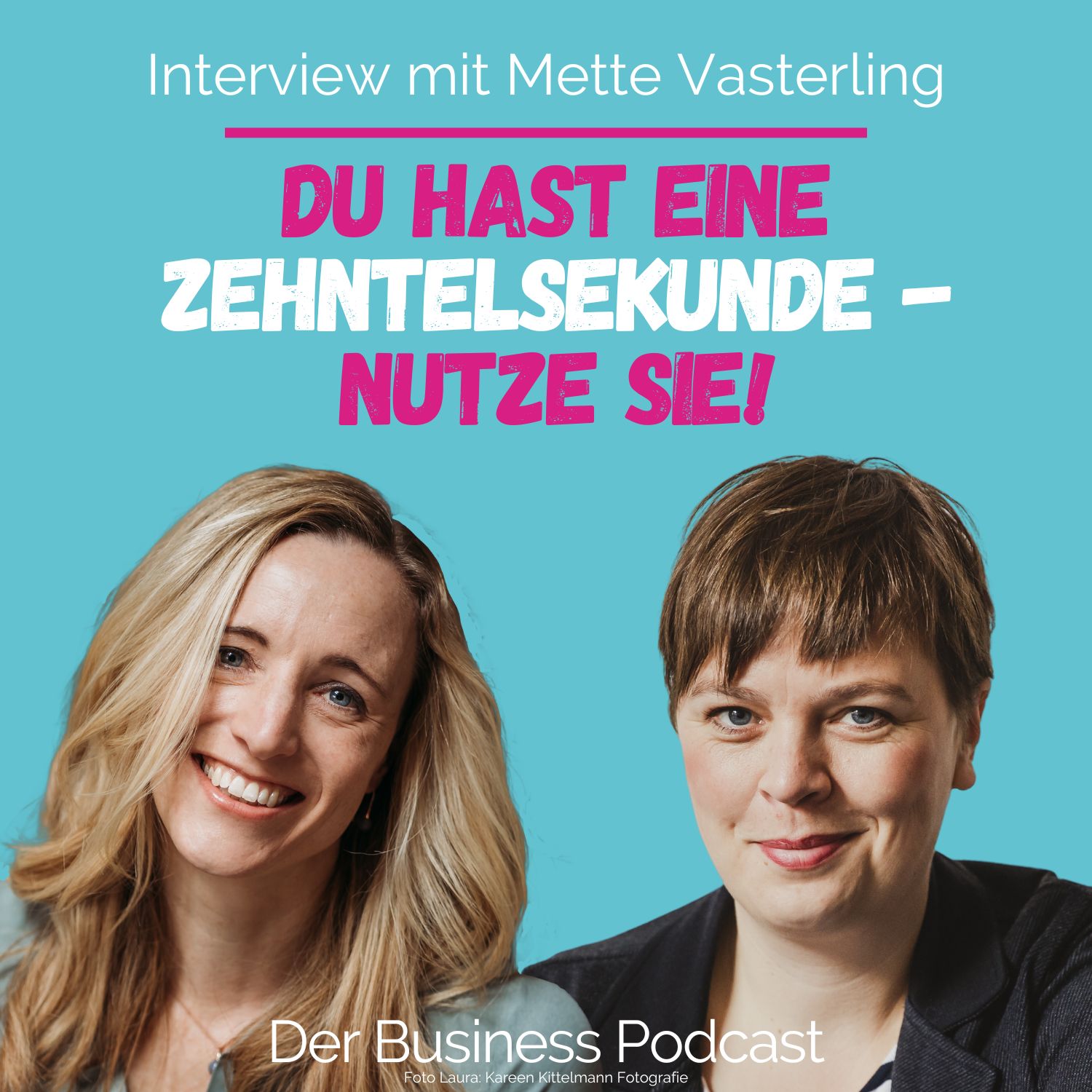 cover of episode #401 - Female Empowerment durch Personal Branding Fotografie - Interview mit Fotografin Mette Vasterling
