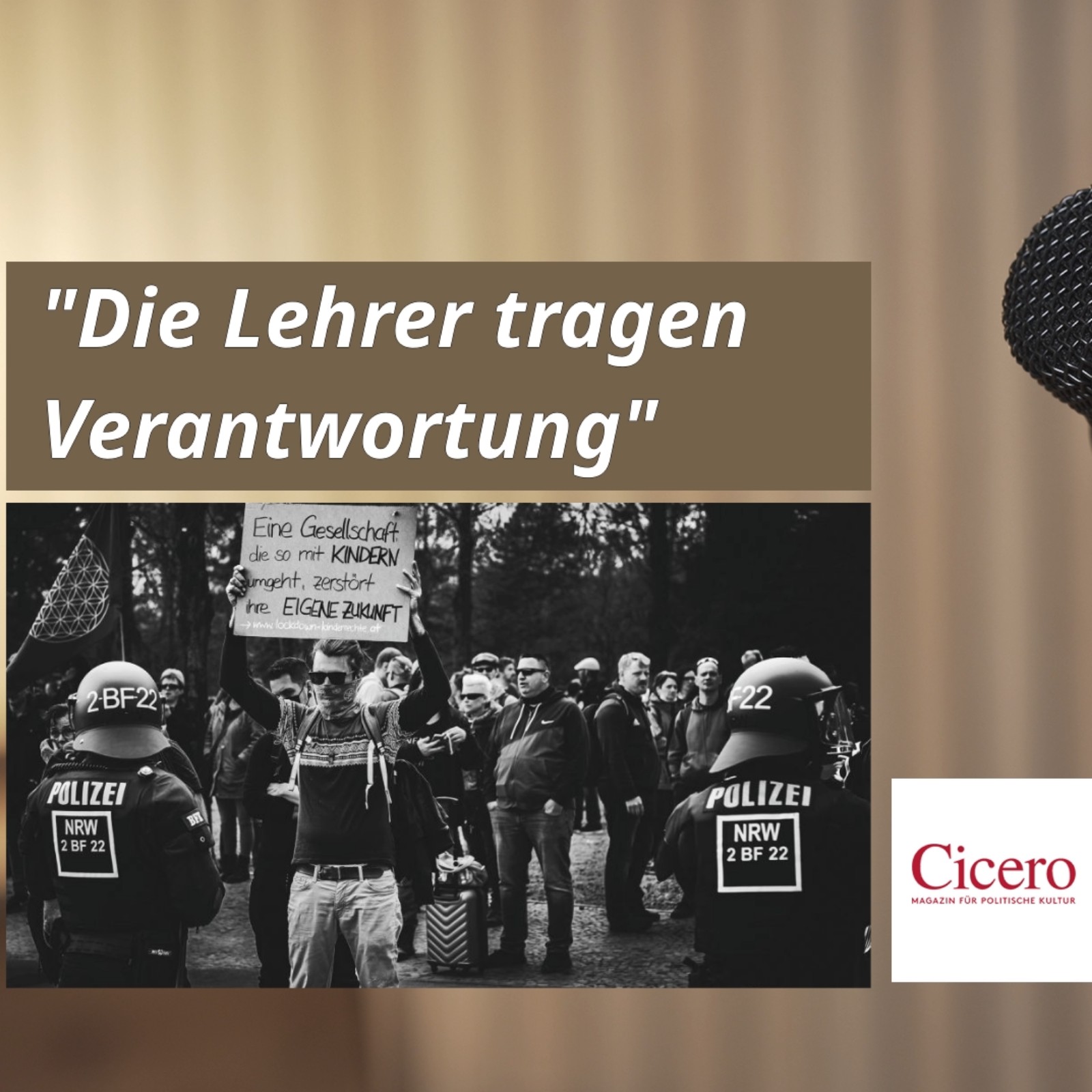 Die Lehrer tragen Verantwortung