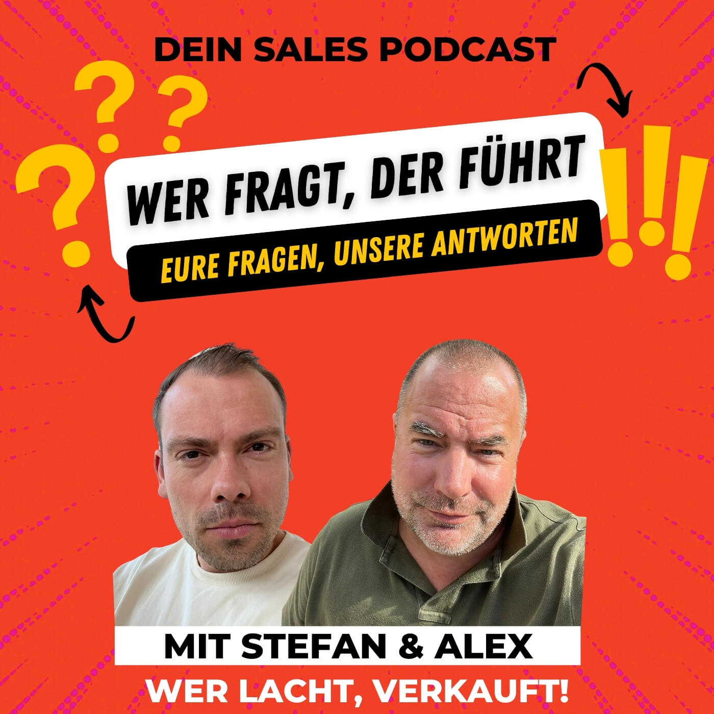 Wer lacht verkauft! Dein Sales Podcast für mehr Spaß im Verkauf.
