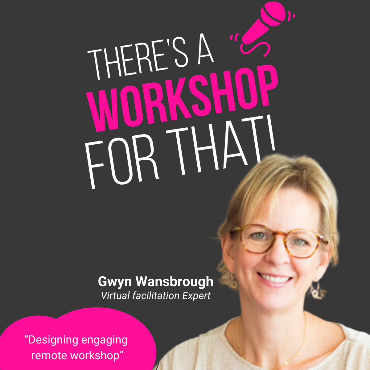 Episode 59: Designing Engaging Remote Workshops with Gwyn WansbroughNeue Episode