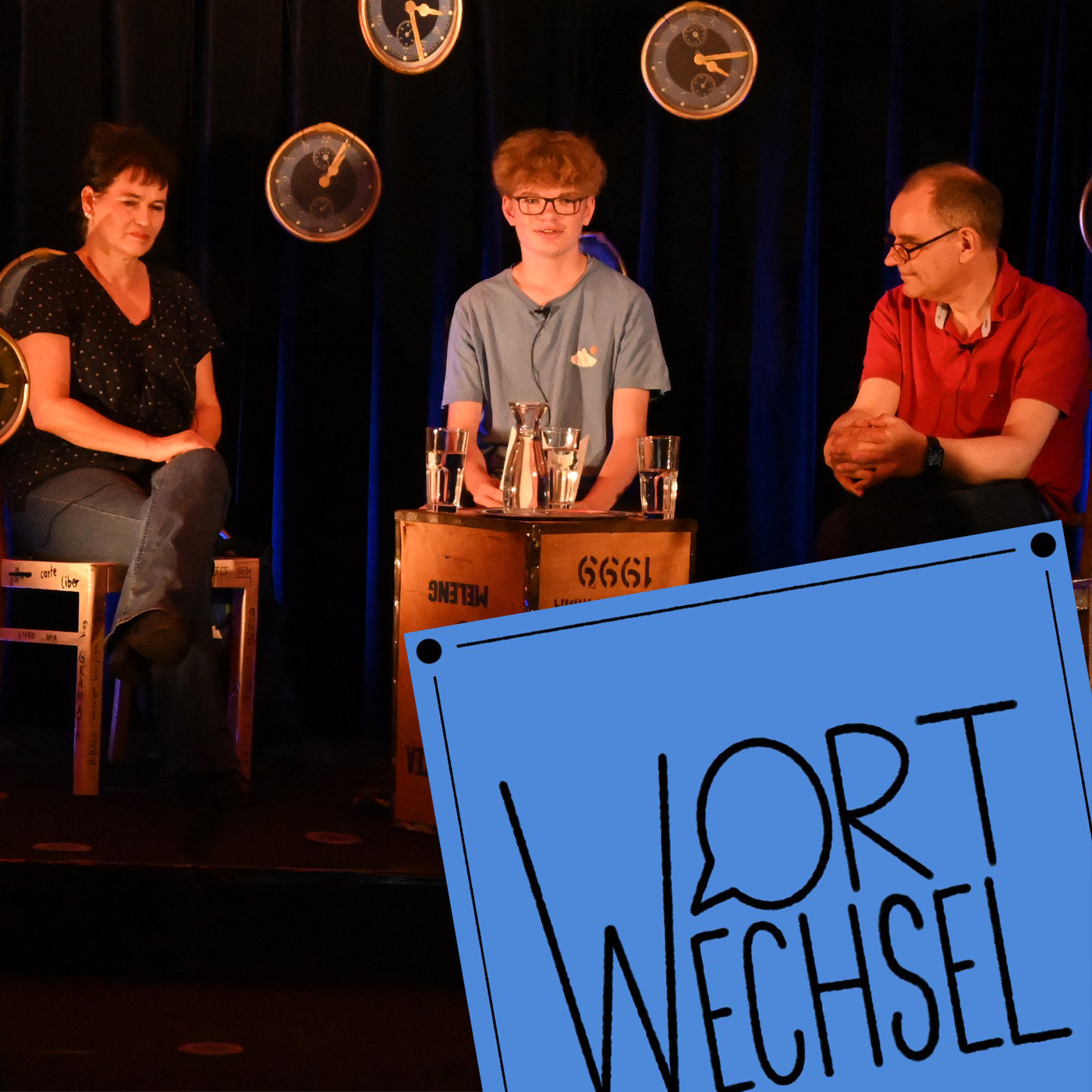 Blaue Seite WortWechsel - ein Bücherpiraten-Podcast