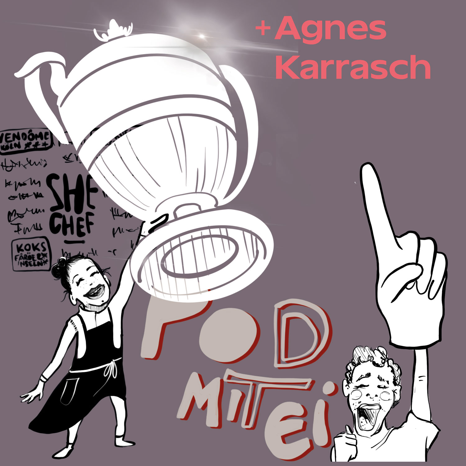 Pod mit Ei