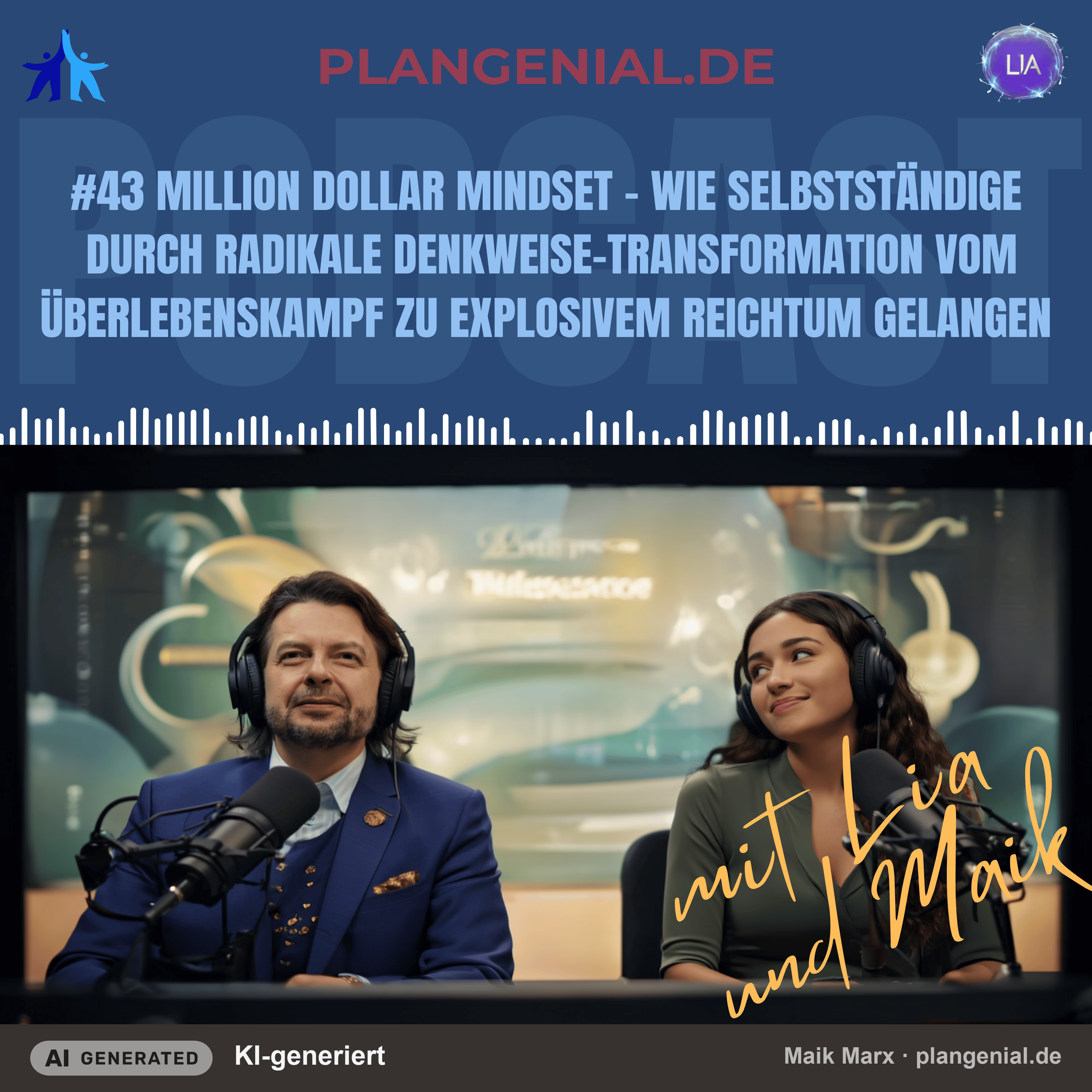 #43 Million Dollar Mindset – Wie Selbstständige durch radikale Denkweise Transformation vom Überlebenskampf zu explosivem Reichtum gelangen