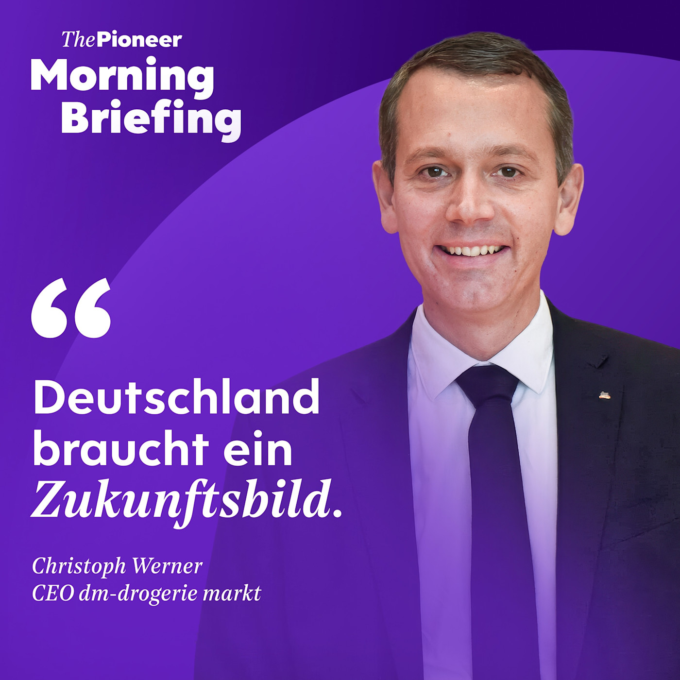 CEO von DM: „Deutschland muss wissen, wo es hinwill“ | schwacher Vizekanzler | Broadcom episode artwork