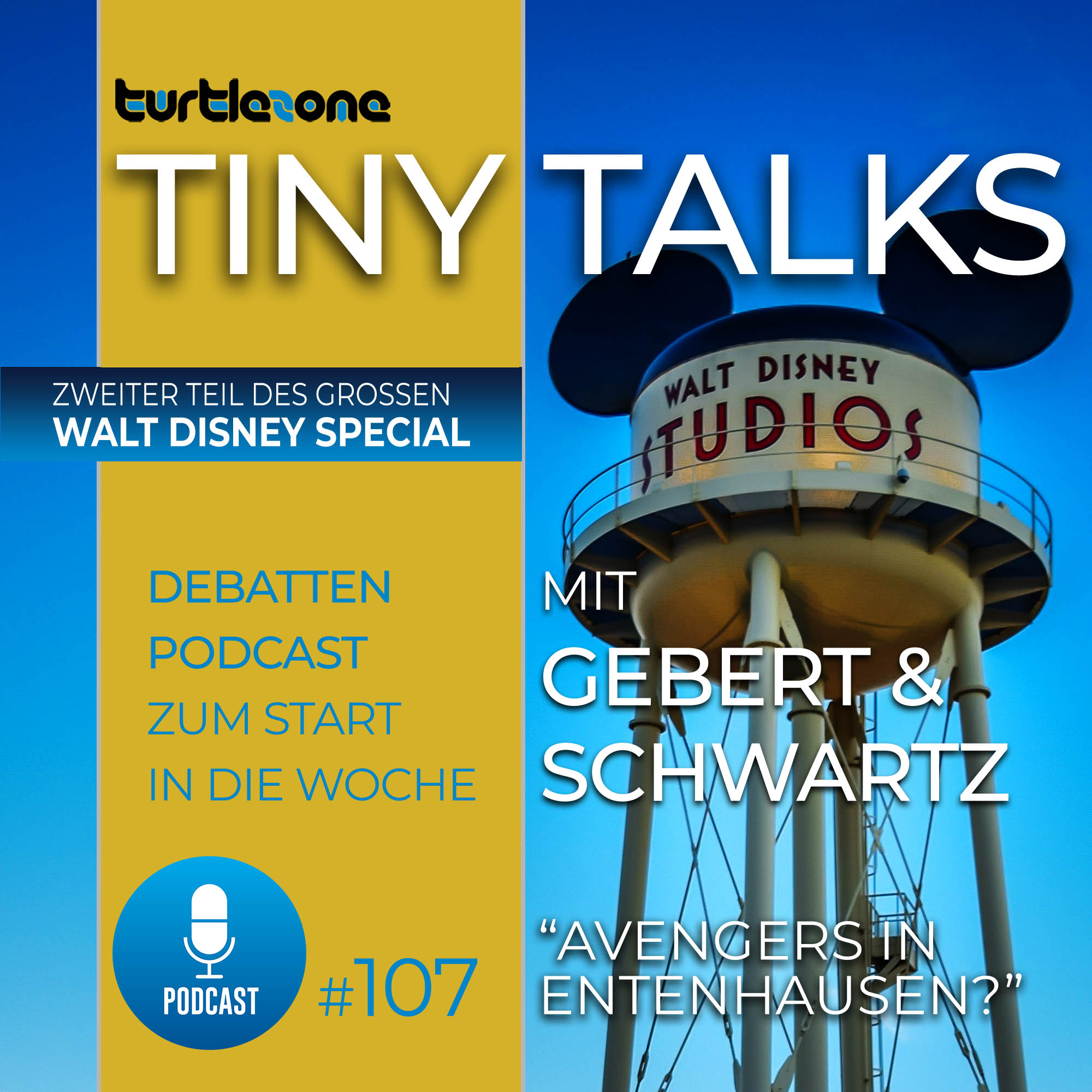 Turtlezone Tiny Talks - Der Debatten-Podcast mit Gebert und Schwartz