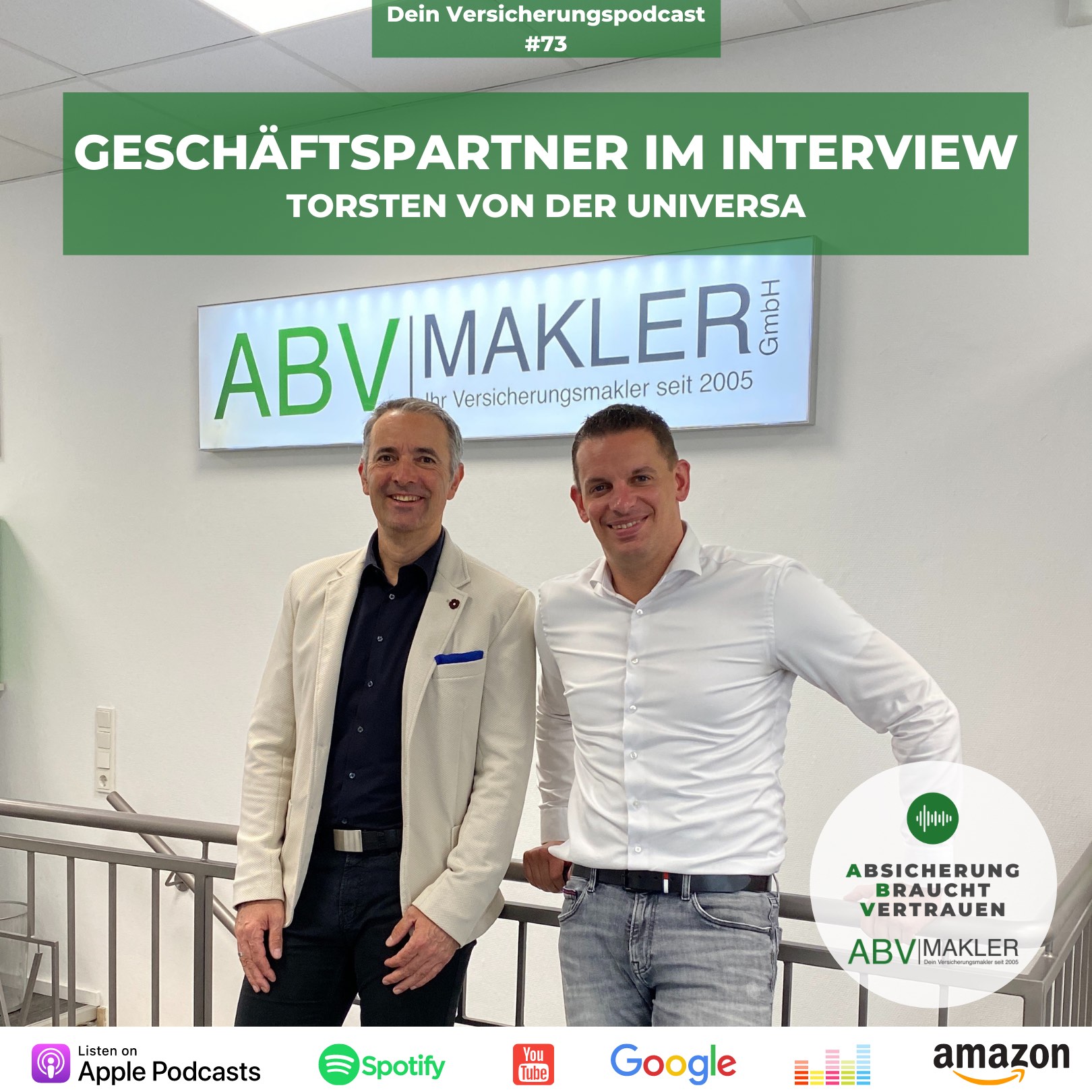 Absicherung Braucht Vertrauen - Dein Versicherungspodcast von ABV|MAKLER