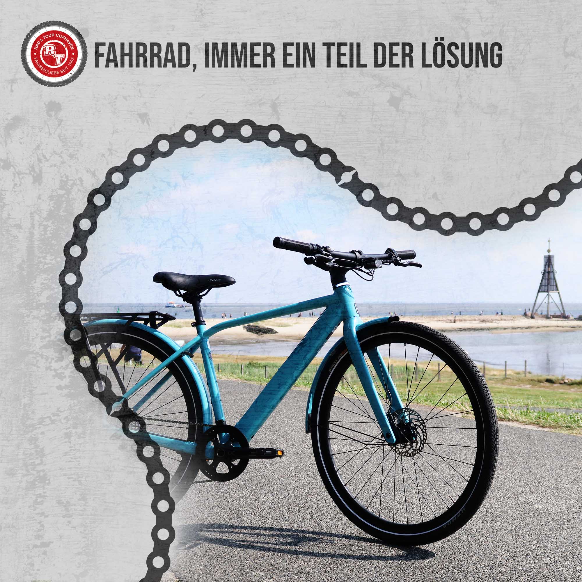 Fahrrad, immer ein Teil der Lösung