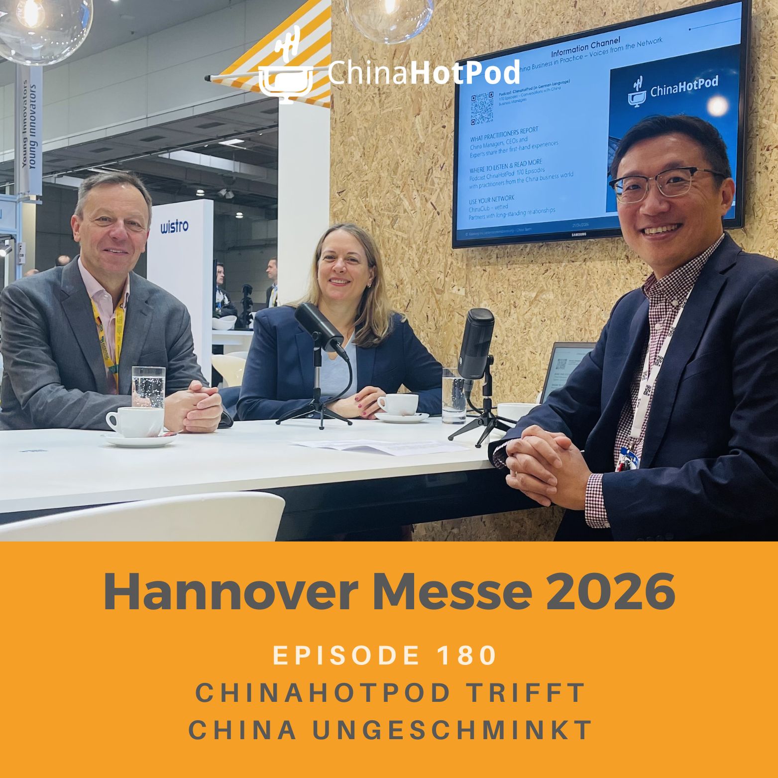 Episode 180 - ChinaHotPod trifft China Ungeschminkt episode artwork