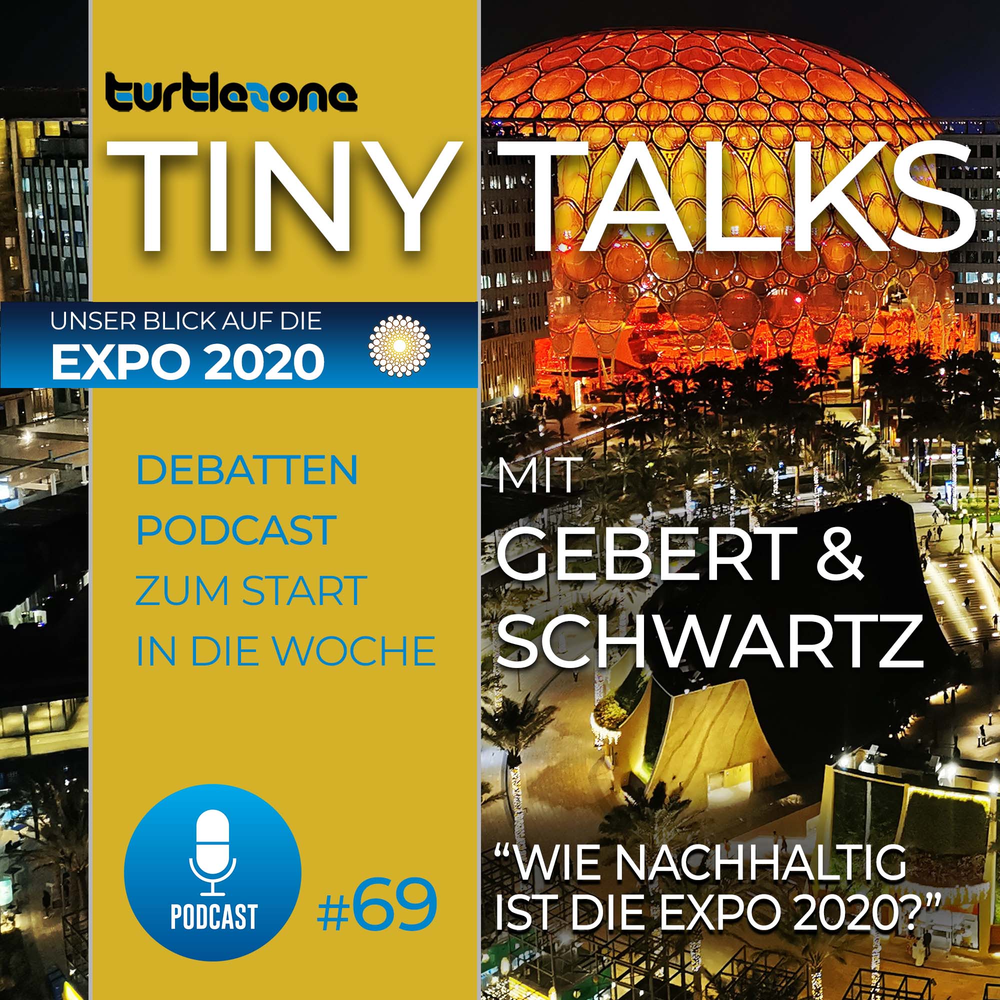 Turtlezone Tiny Talks - Der Debatten-Podcast mit Gebert und Schwartz